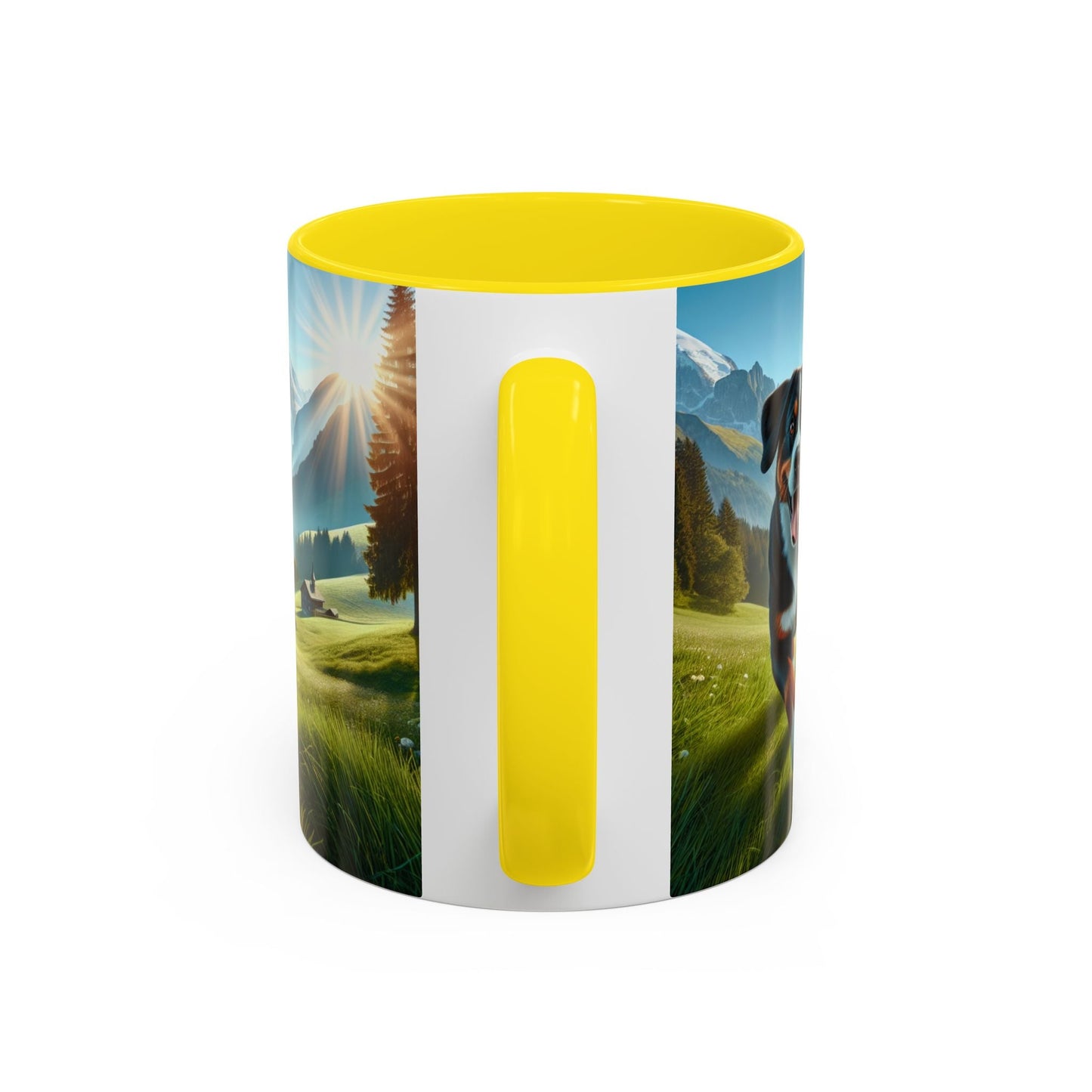 Keramiktasse mit Hunderassen-Motiv – 11 oz & 15 oz