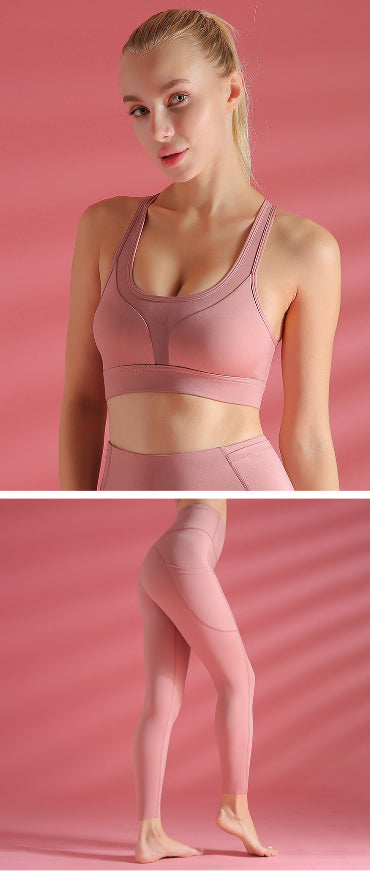 Sports Bra Shockproof Yoga Vest Sports Bra