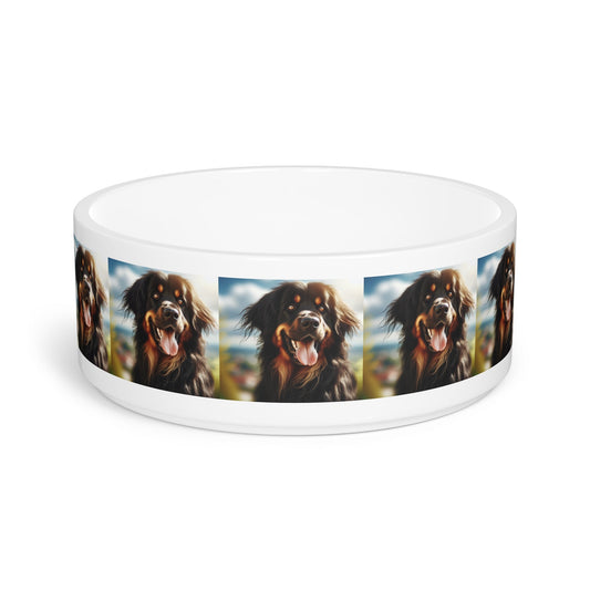 Ceramic Pet Bowl – 16 oz Dog Feeding Bowl