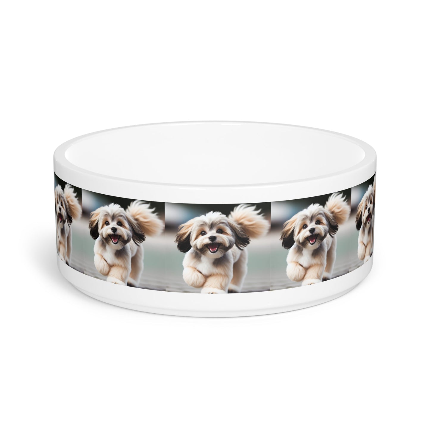 Ceramic Pet Bowl – 16 oz Dog Feeding Bowl