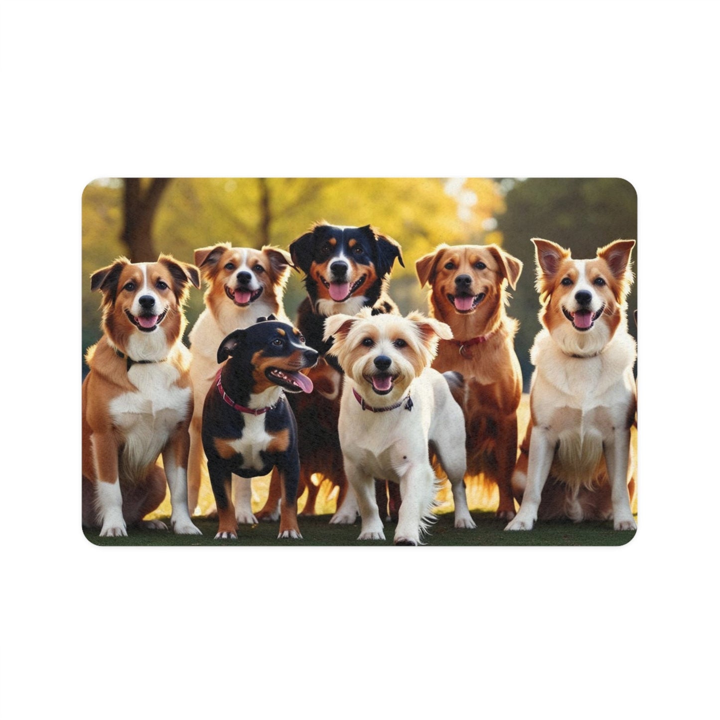 Non-Slip Pet Food Mat – Waterproof Feeding Mat for Dogs