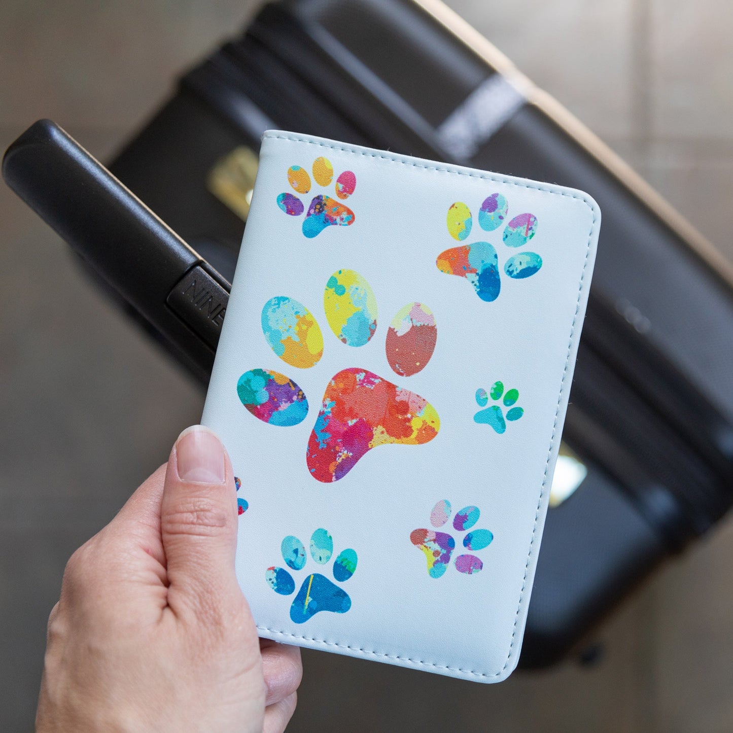 Pawsitively Time to Travel & Passport Holder
