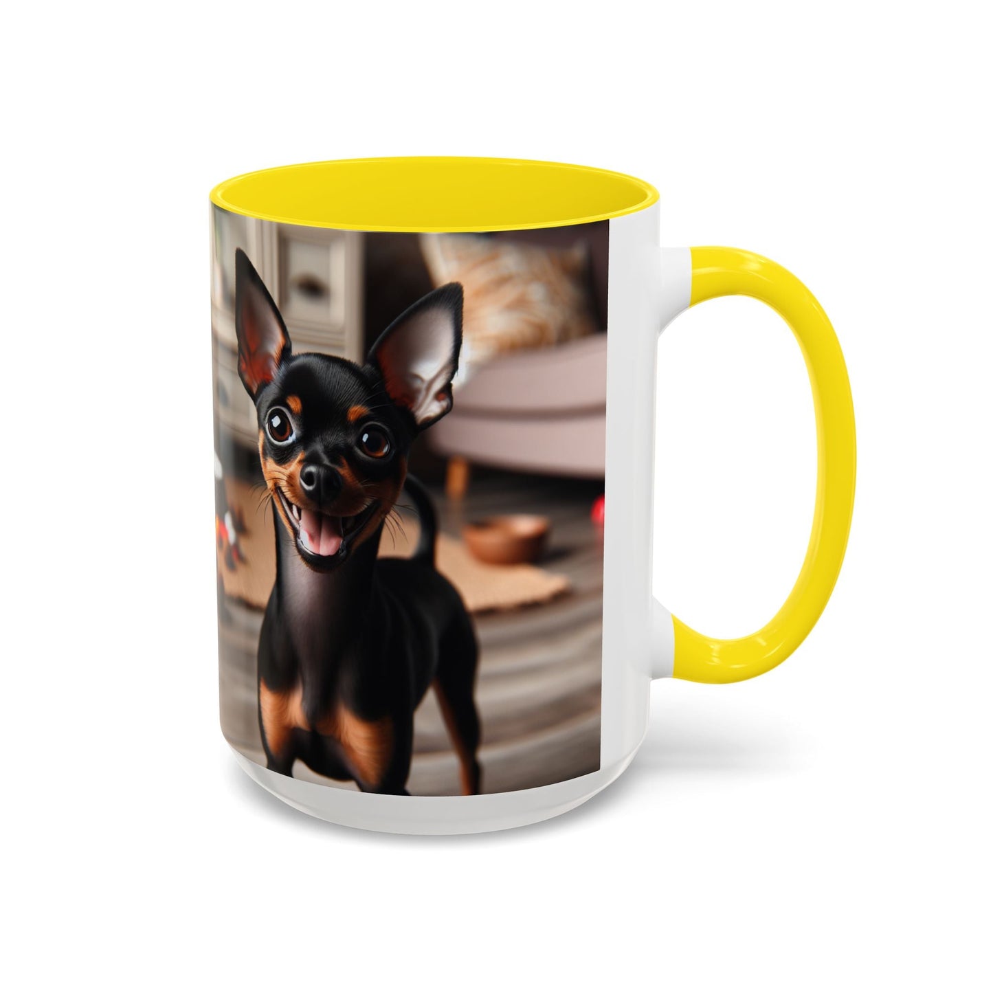 Keramiktasse mit Hunderassen-Motiv – 11 oz & 15 oz