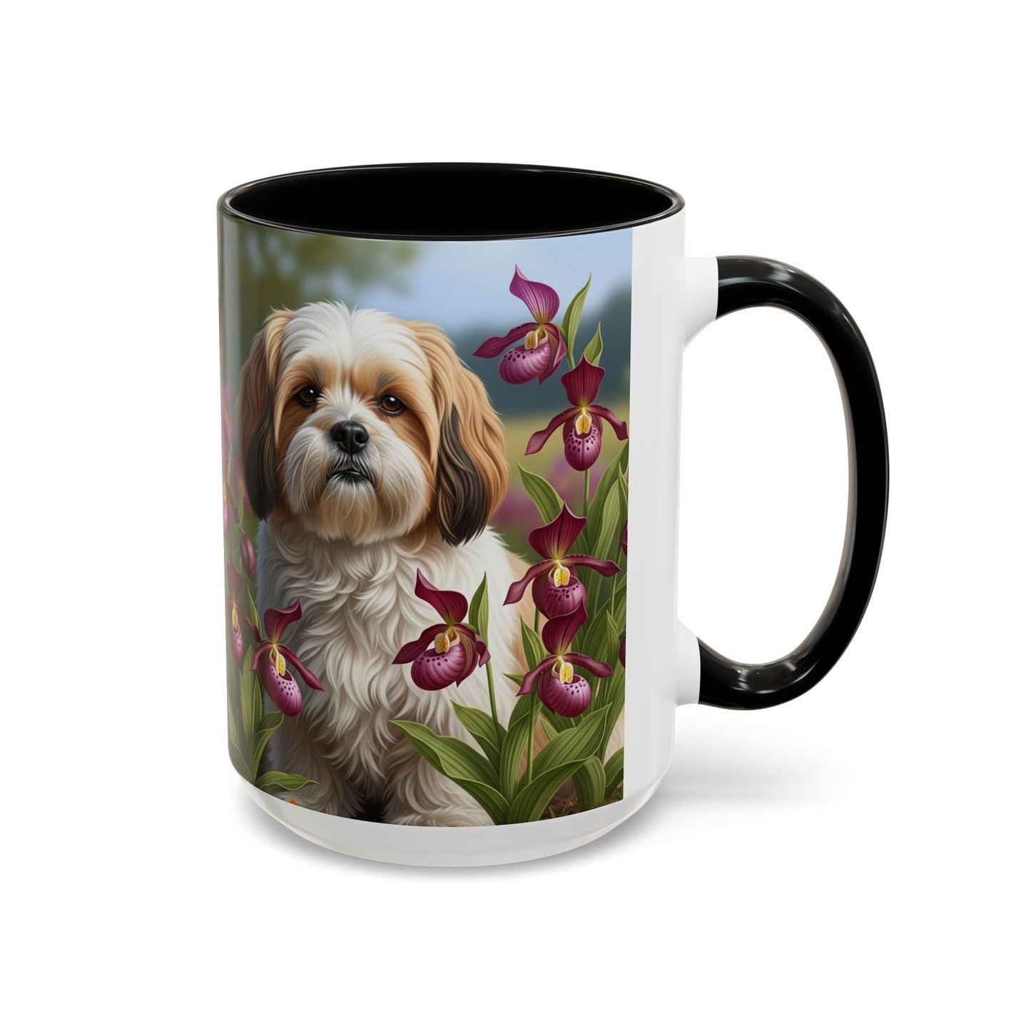 Keramiktasse mit Hunderassen-Motiv – 11 oz & 15 oz