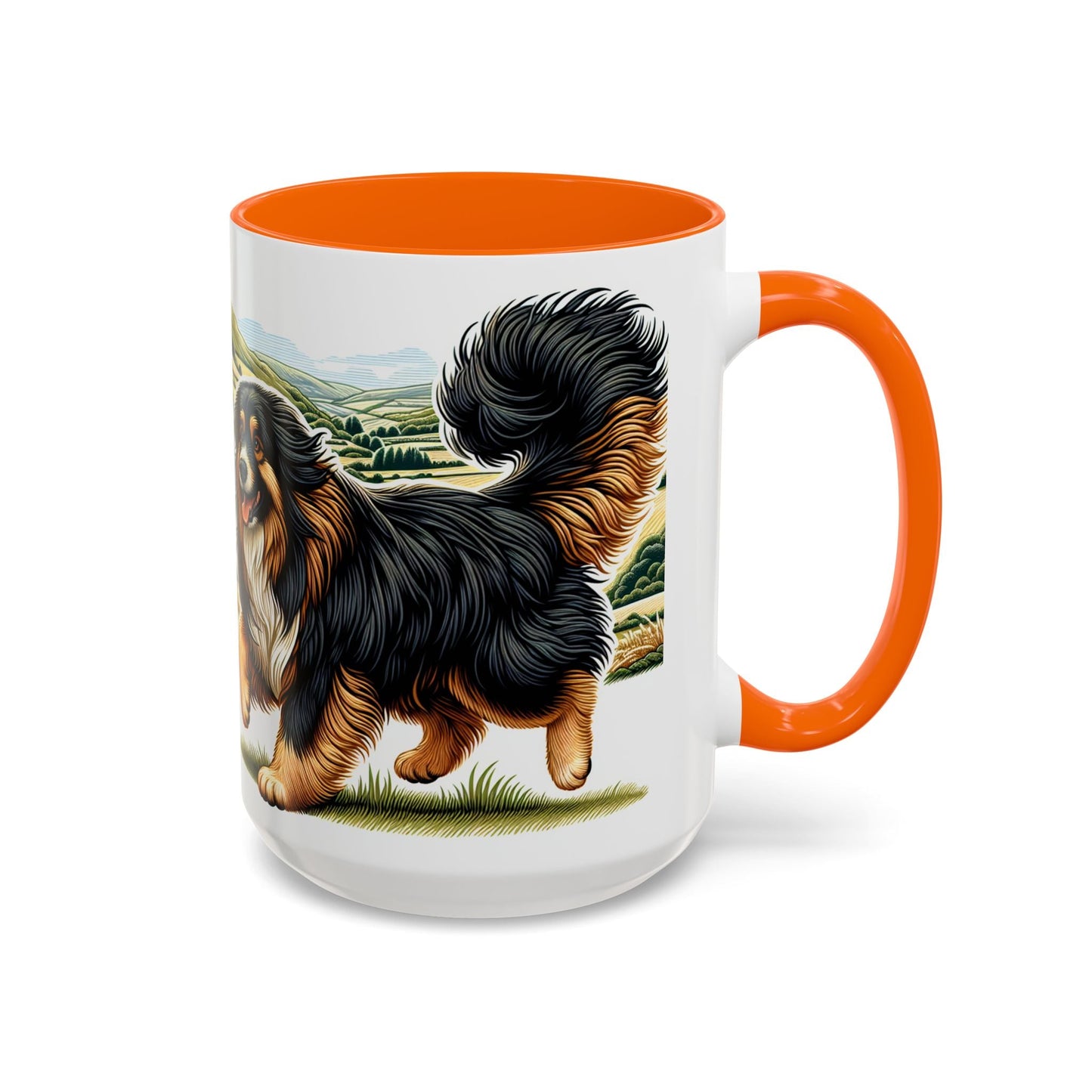 Keramiktasse mit Hunderassen-Motiv – 11 oz & 15 oz