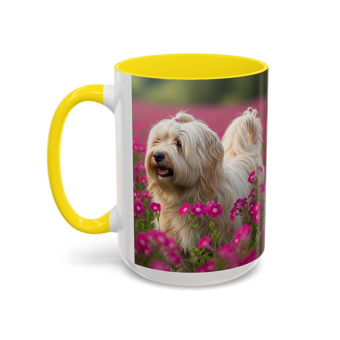 Keramiktasse mit Hunderassen-Motiv – 11 oz & 15 oz
