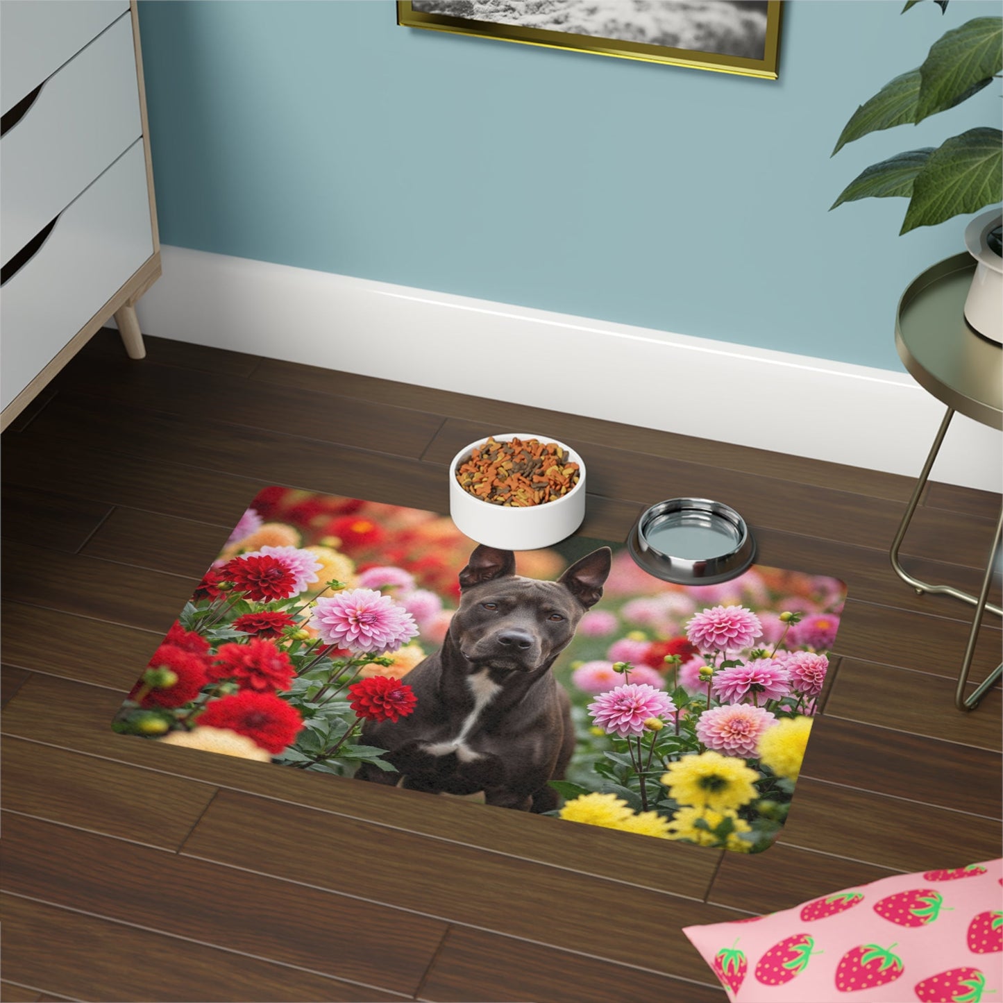 Non-Slip Pet Food Mat – Waterproof Feeding Mat for Dogs