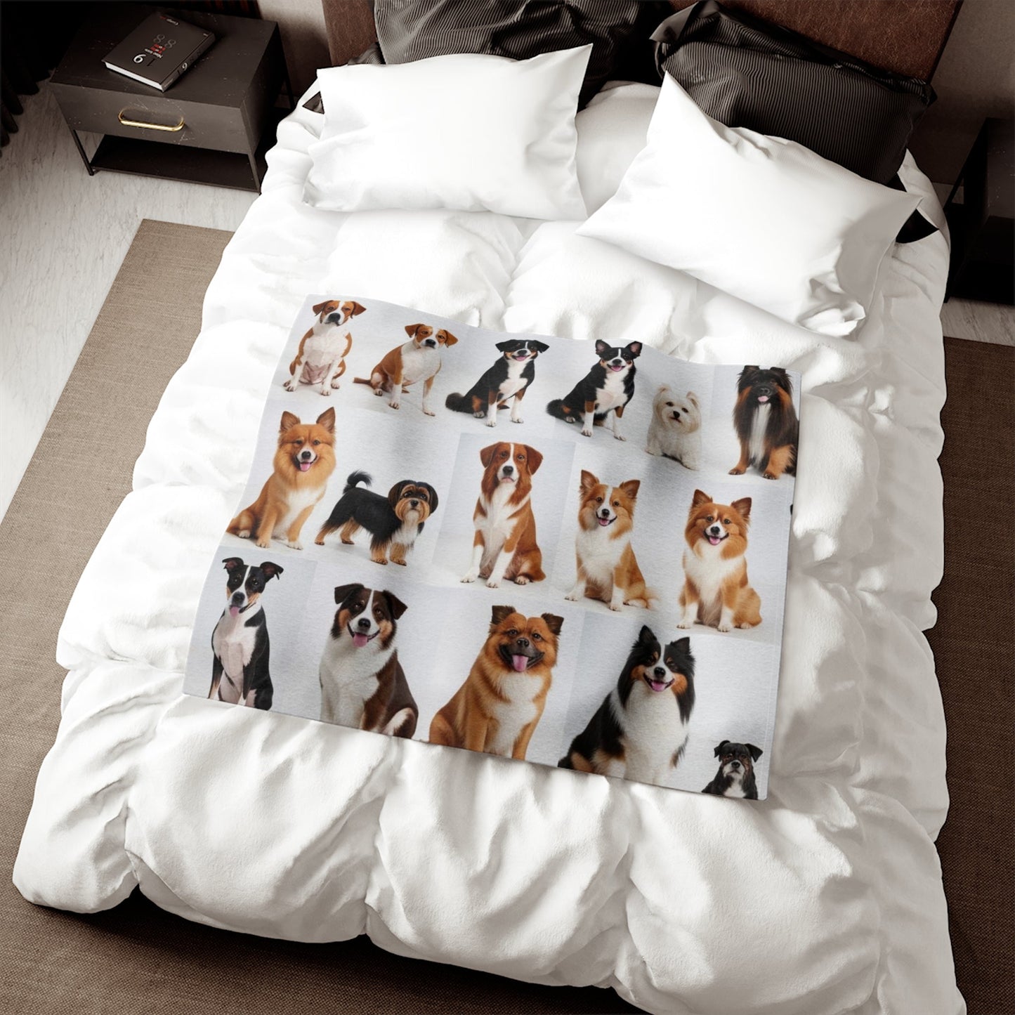 Sweatshirt Blanket – Plush Fleece Throw, 2 Size Options