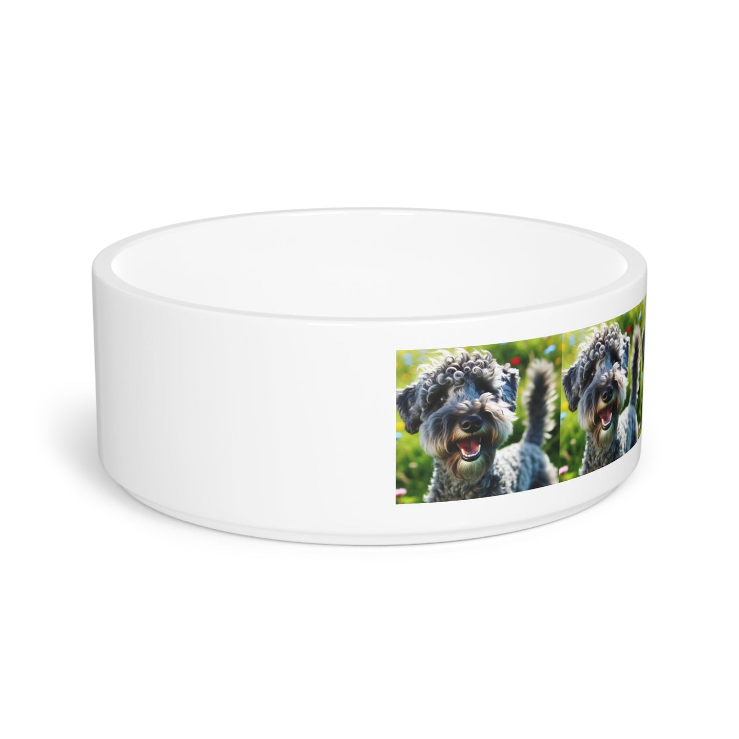 Ceramic Pet Bowl – 16 oz Dog Feeding Bowl