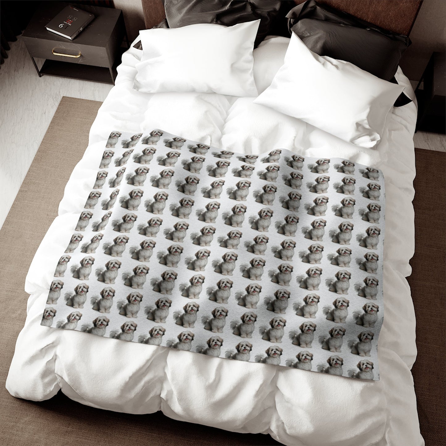 Sweatshirt Blanket – Plush Fleece Throw, 2 Size Options