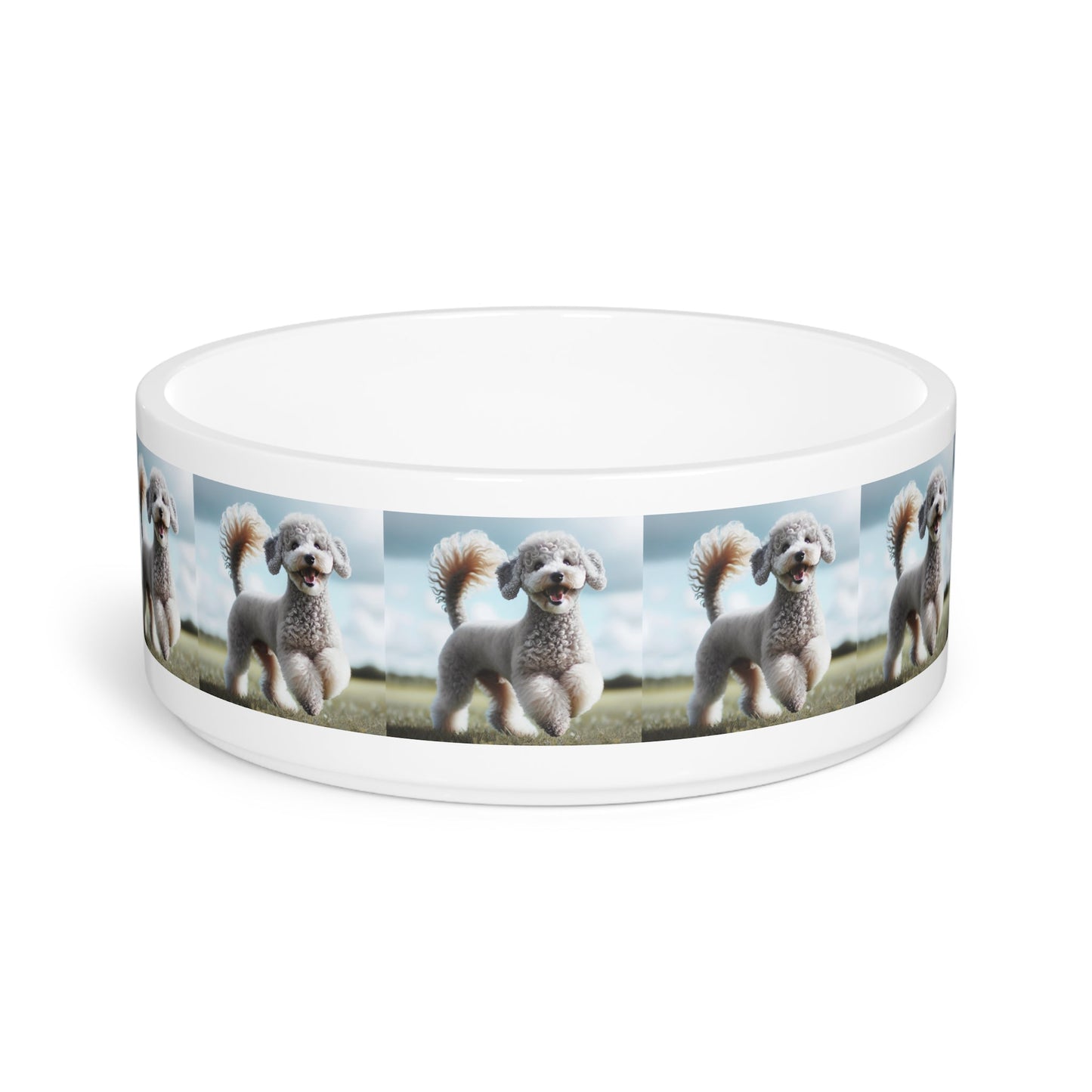 Ceramic Pet Bowl – 16 oz Dog Feeding Bowl