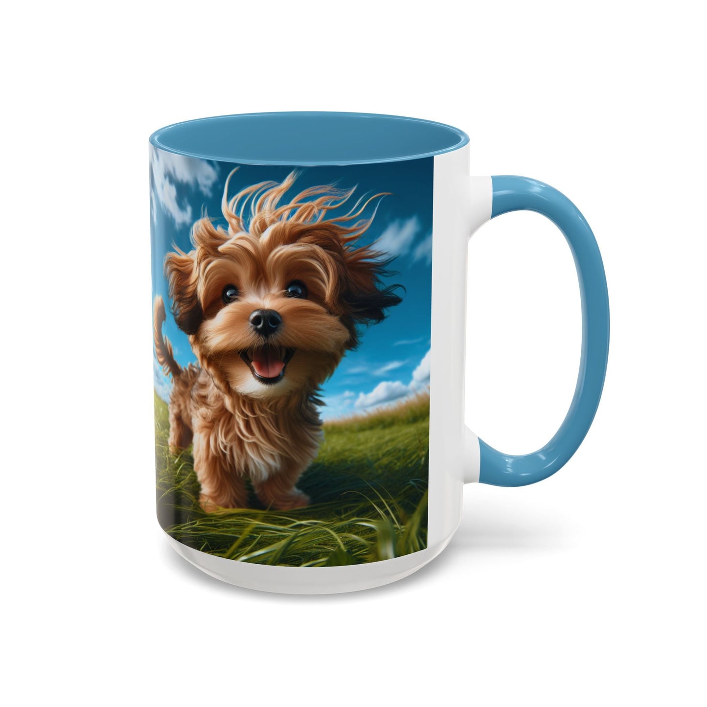 Keramiktasse mit Hunderassen-Motiv – 11 oz & 15 oz
