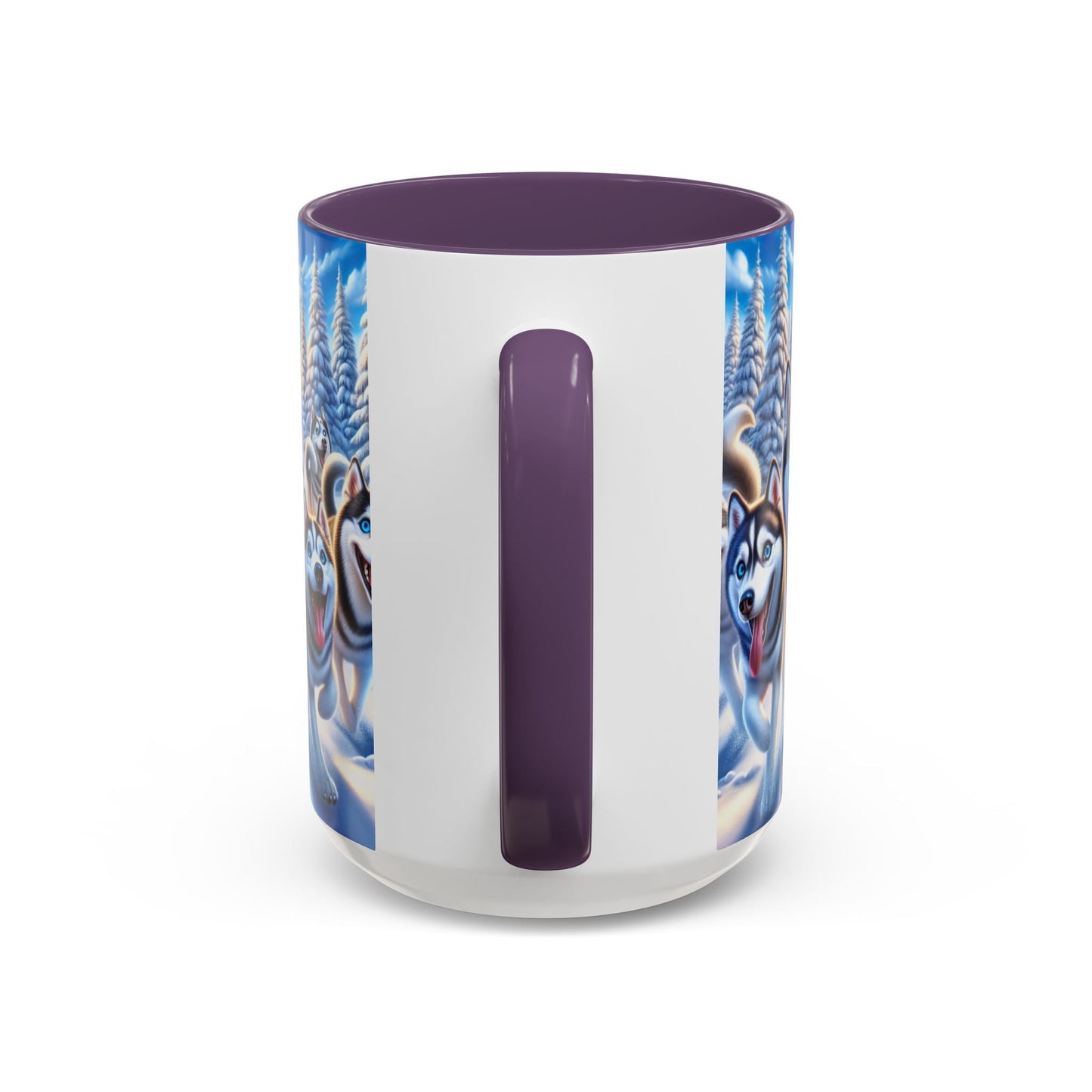 Keramiktasse mit Hunderassen-Motiv – 11 oz & 15 oz