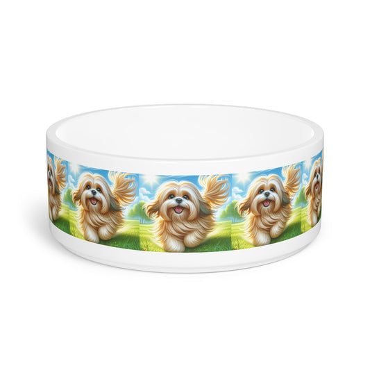Ceramic Pet Bowl – 16 oz Dog Feeding Bowl
