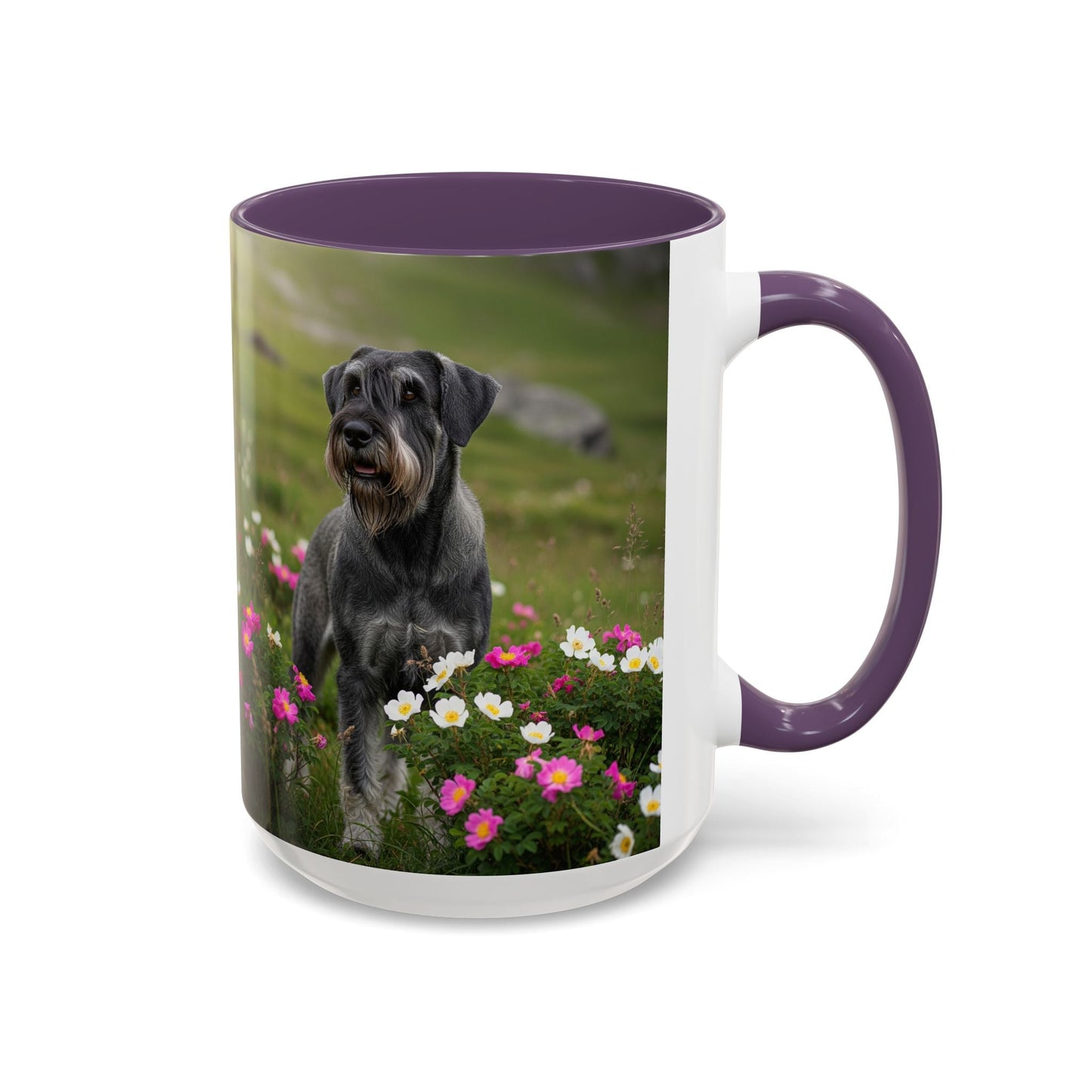 Keramiktasse mit Hunderassen-Motiv – 11 oz & 15 oz