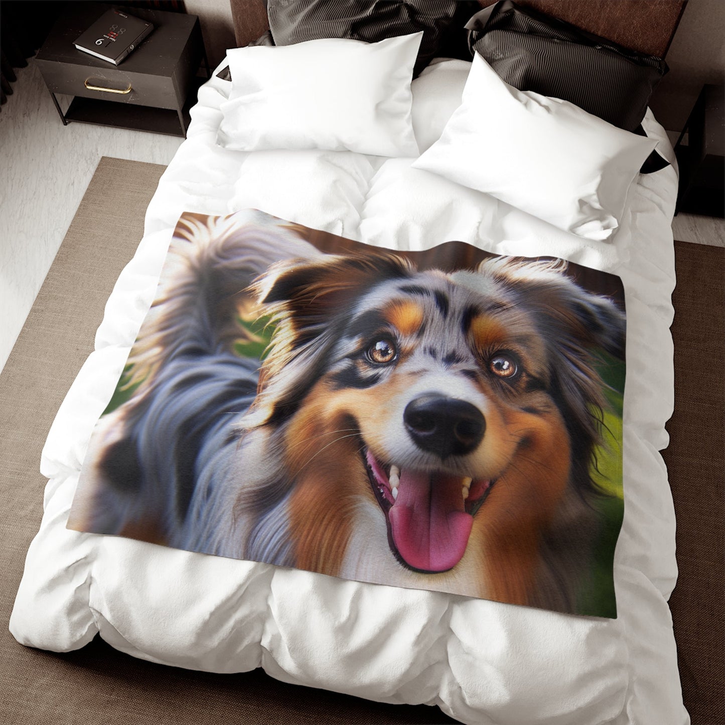 Sweatshirt Blanket – Plush Fleece Throw, 2 Size Options