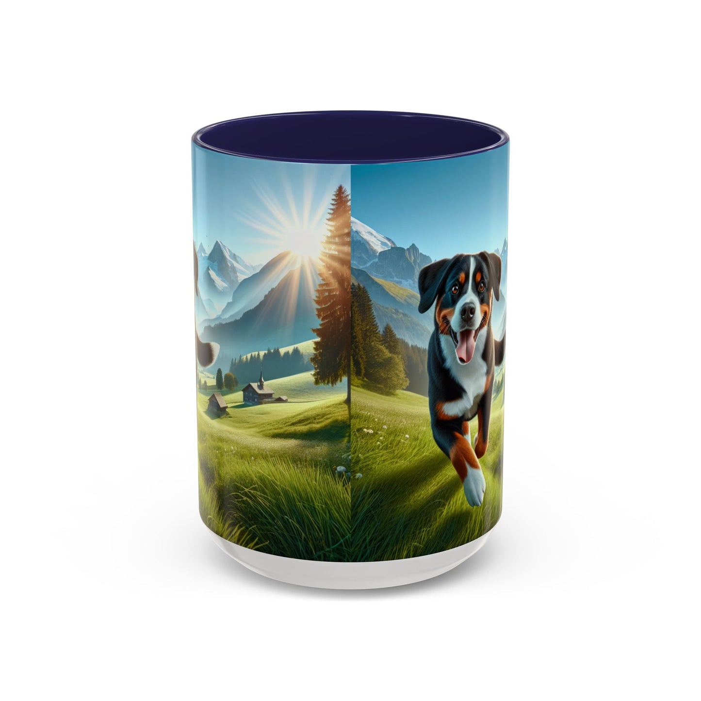 Keramiktasse mit Hunderassen-Motiv – 11 oz & 15 oz