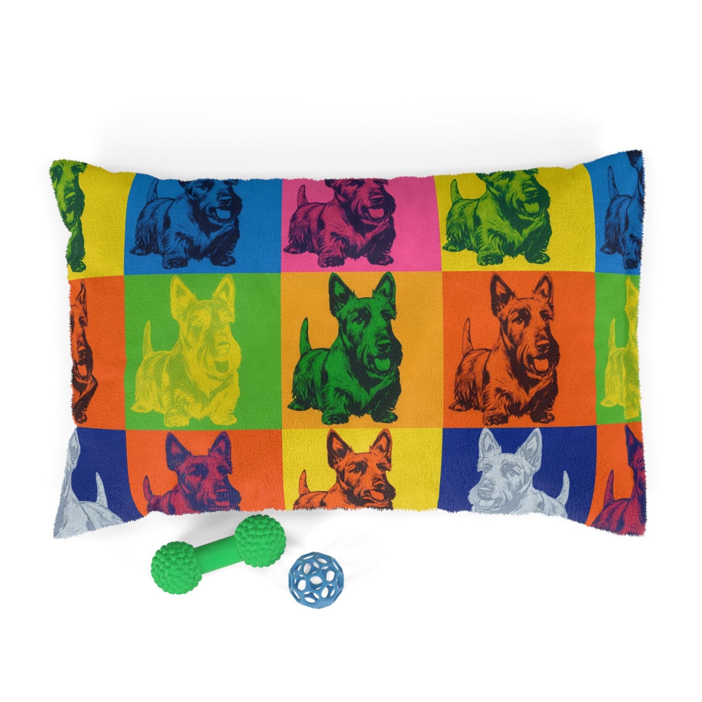 Haustierbett – Plüsch-Hundebett, 3 Größenoptionen