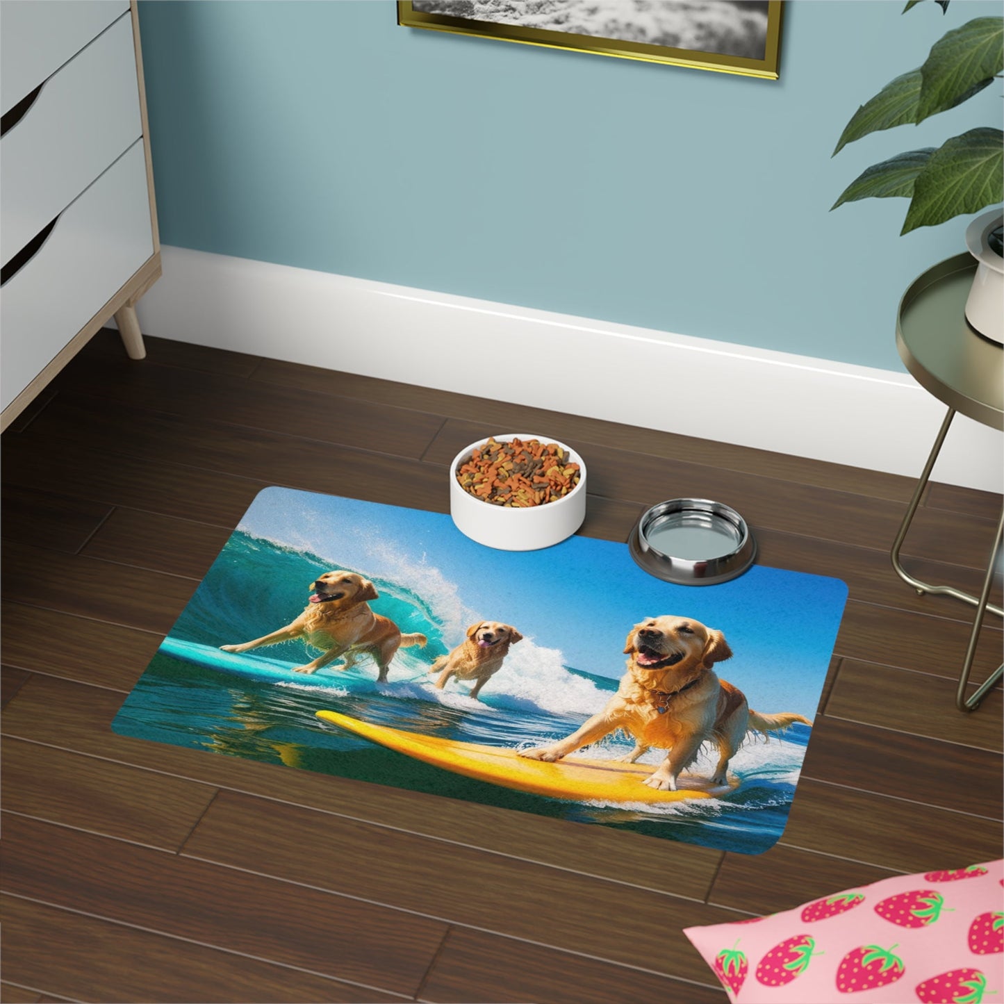Non-Slip Pet Food Mat – Waterproof Feeding Mat for Dogs