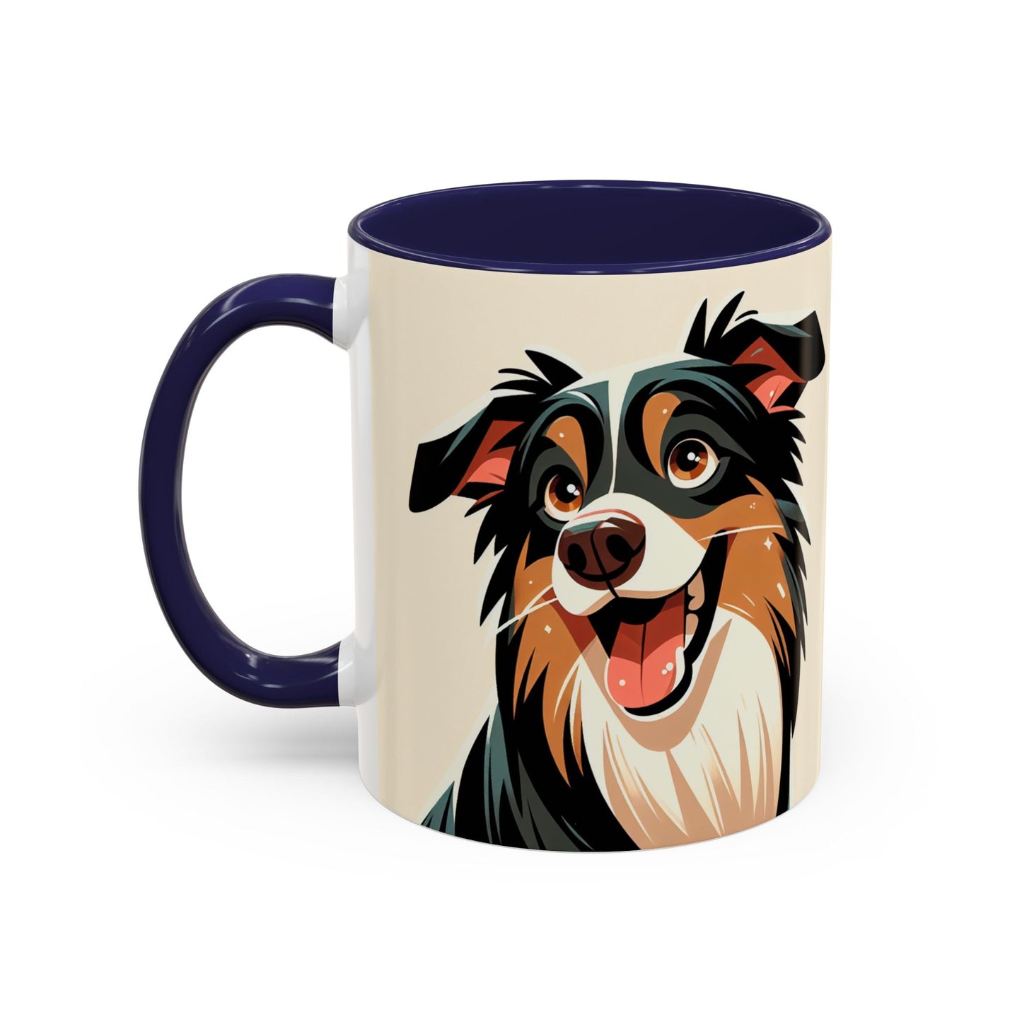 Keramiktasse mit Hunderassen-Motiv – 11 oz & 15 oz