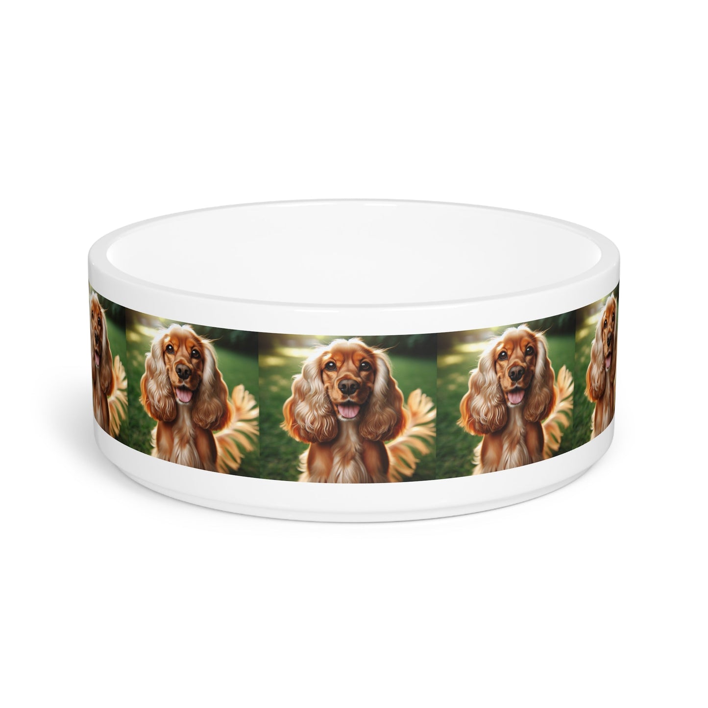 Ceramic Pet Bowl – 16 oz Dog Feeding Bowl