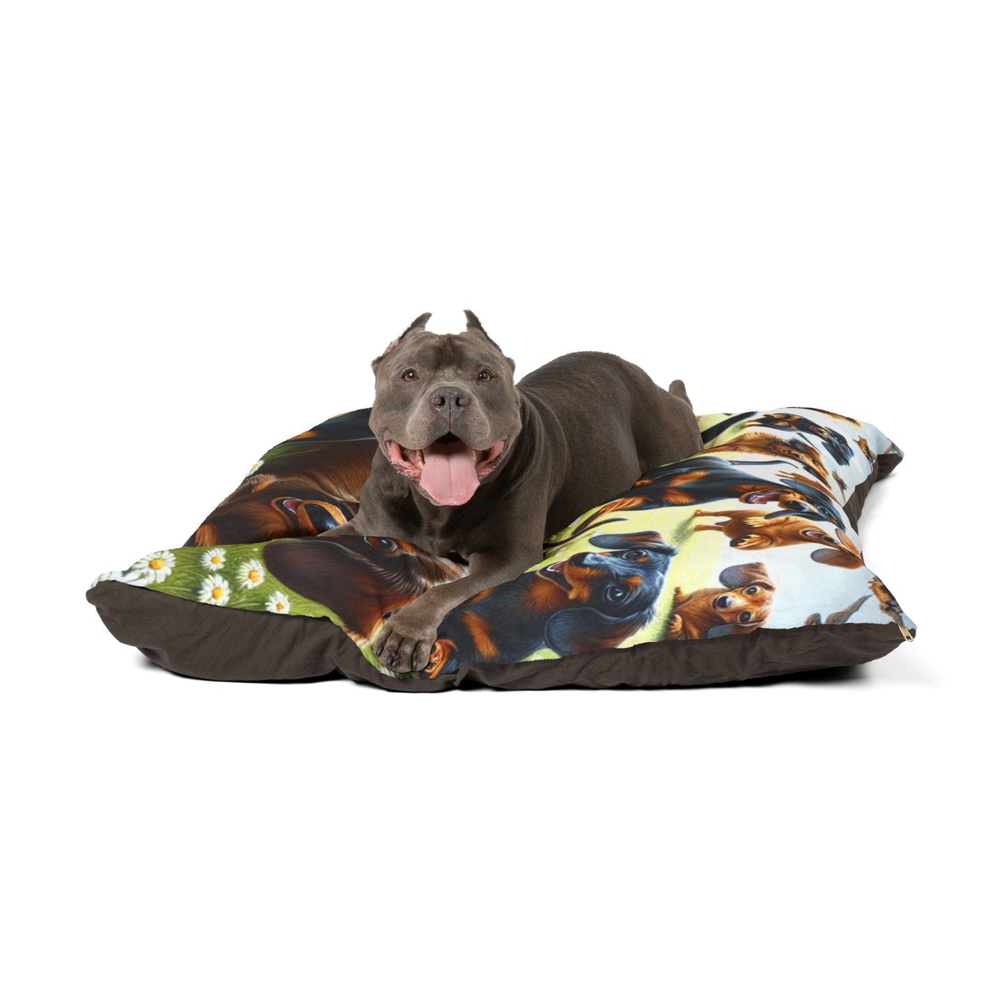 Haustierbett – Plüsch-Hundebett, 3 Größenoptionen
