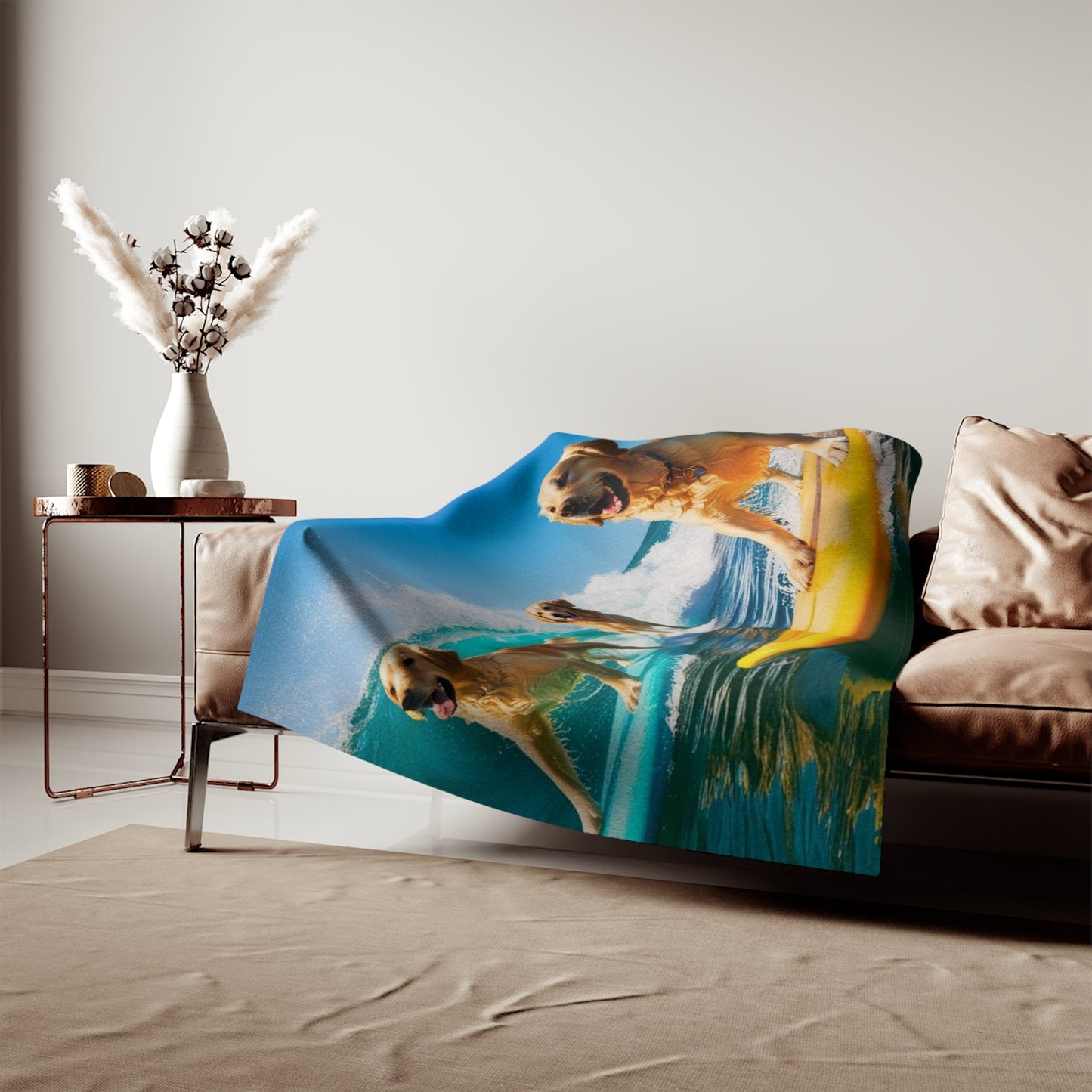 Sweatshirt Blanket – Plush Fleece Throw, 2 Size Options