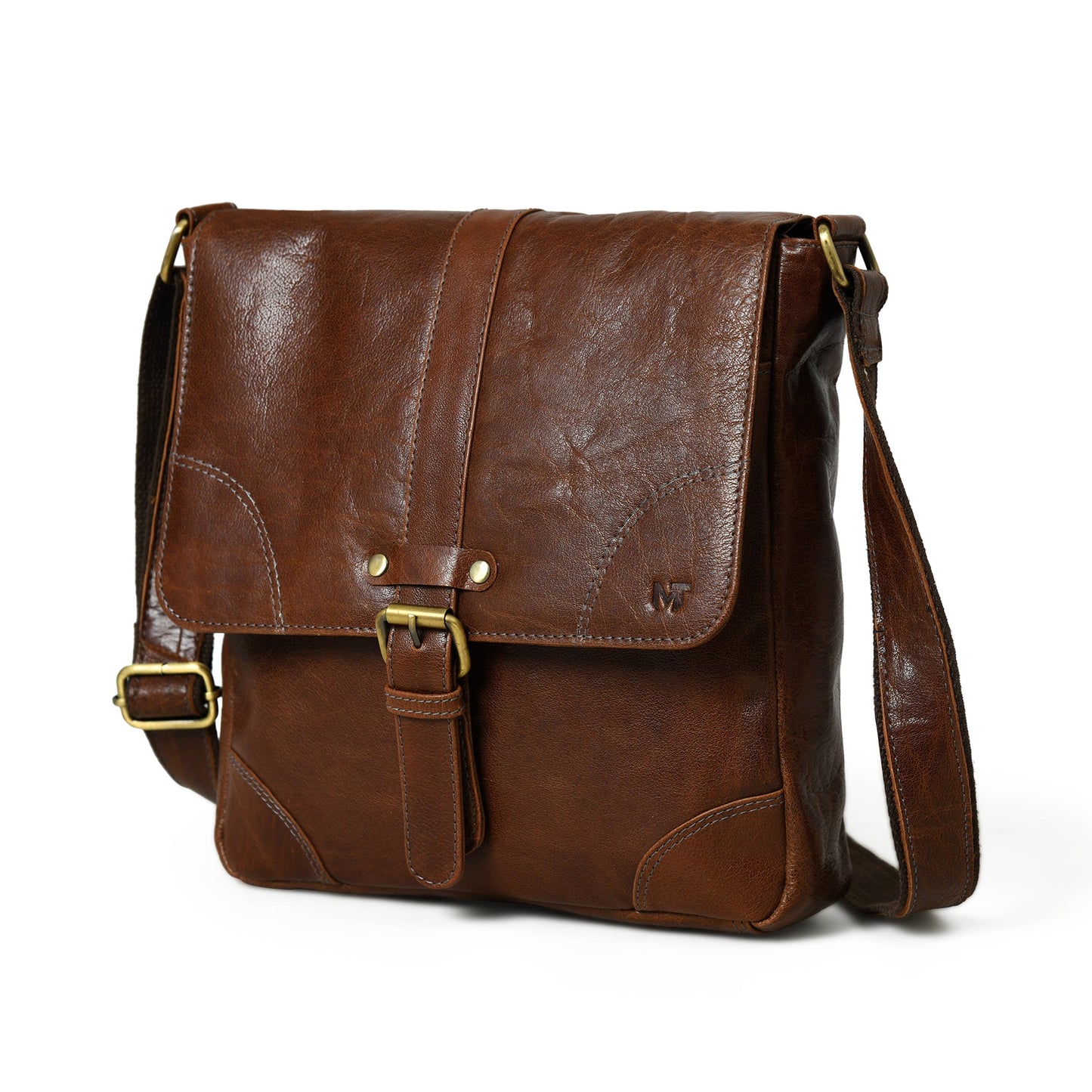 Leder-Unisex-Slingbag für den Alltag