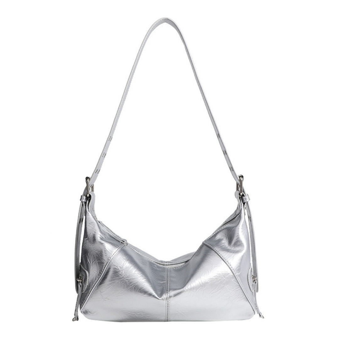 Small hobo bags for women Retro locomotive armpit bag, versatile shoulder handbag