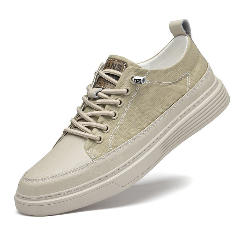 Plus-size Board Shoes Men's Cowhide Casual Leather Shoes