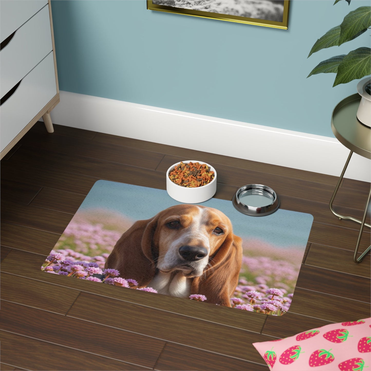 Non-Slip Pet Food Mat – Waterproof Feeding Mat for Dogs
