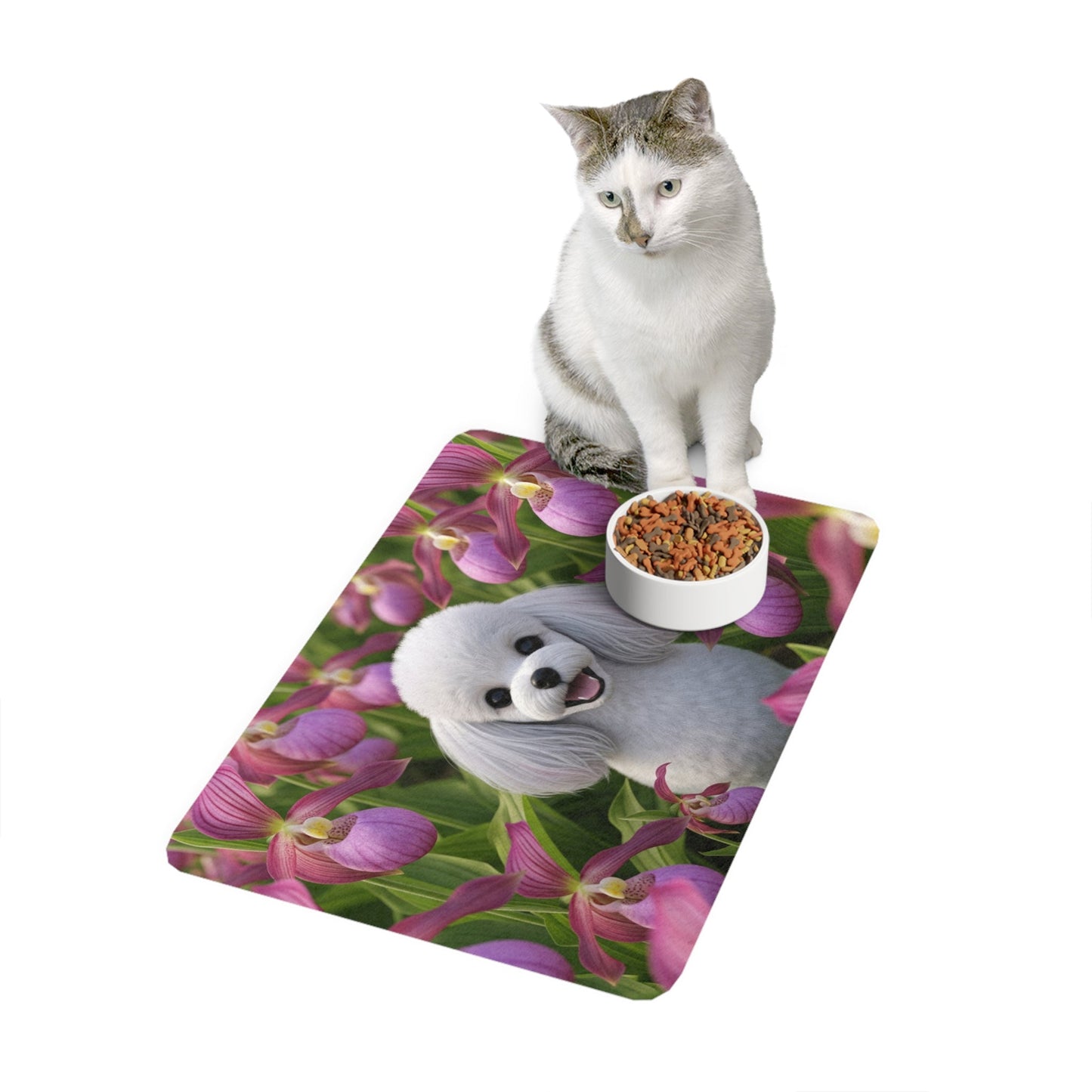 Non-Slip Pet Food Mat – Waterproof Feeding Mat for Dogs