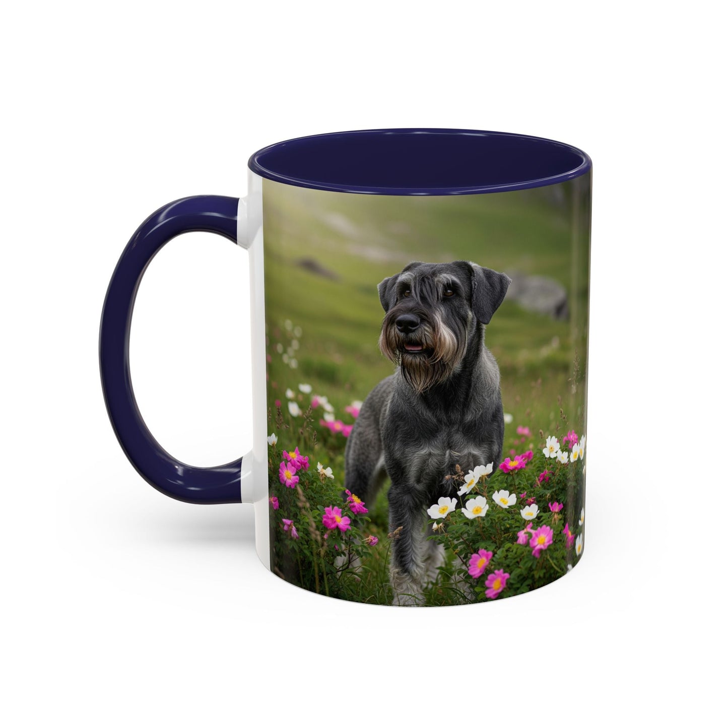 Keramiktasse mit Hunderassen-Motiv – 11 oz & 15 oz