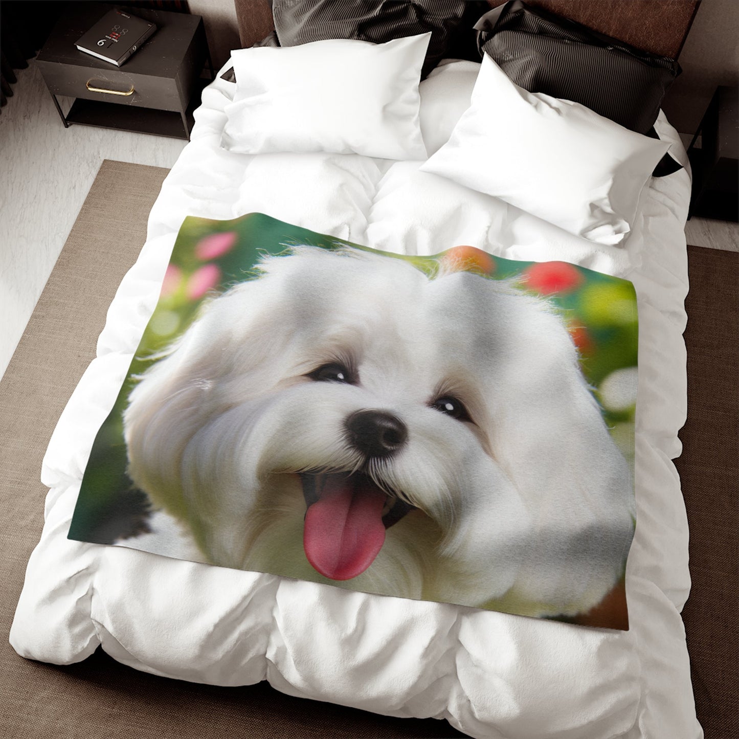 Sweatshirt Blanket – Plush Fleece Throw, 2 Size Options