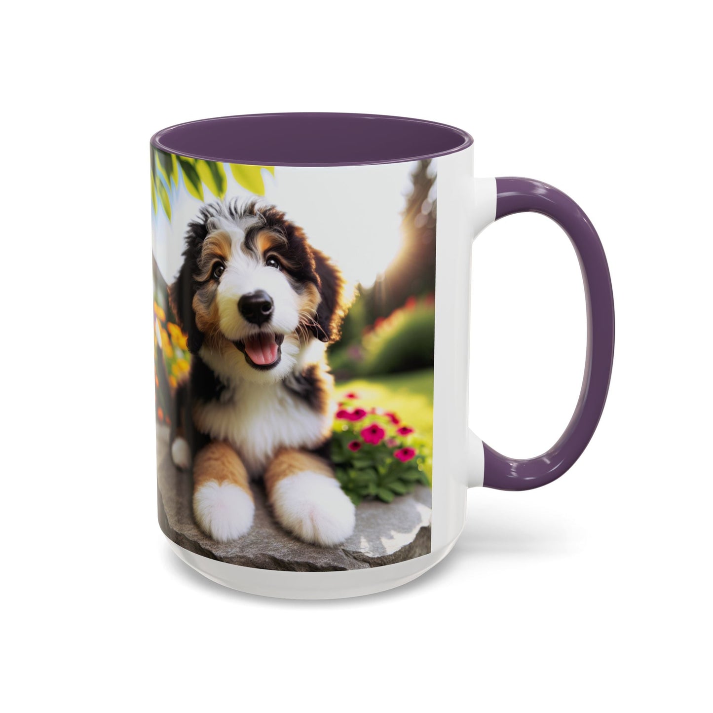 Keramiktasse mit Hunderassen-Motiv – 11 oz & 15 oz