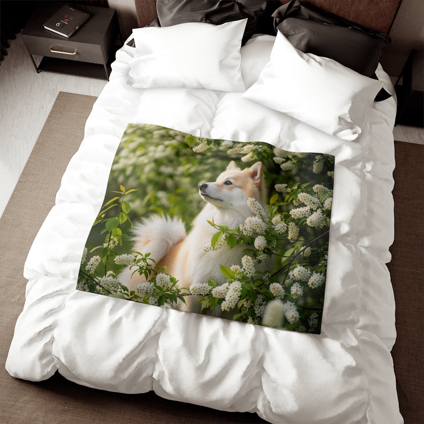 Sweatshirt Blanket – Plush Fleece Throw, 2 Size Options