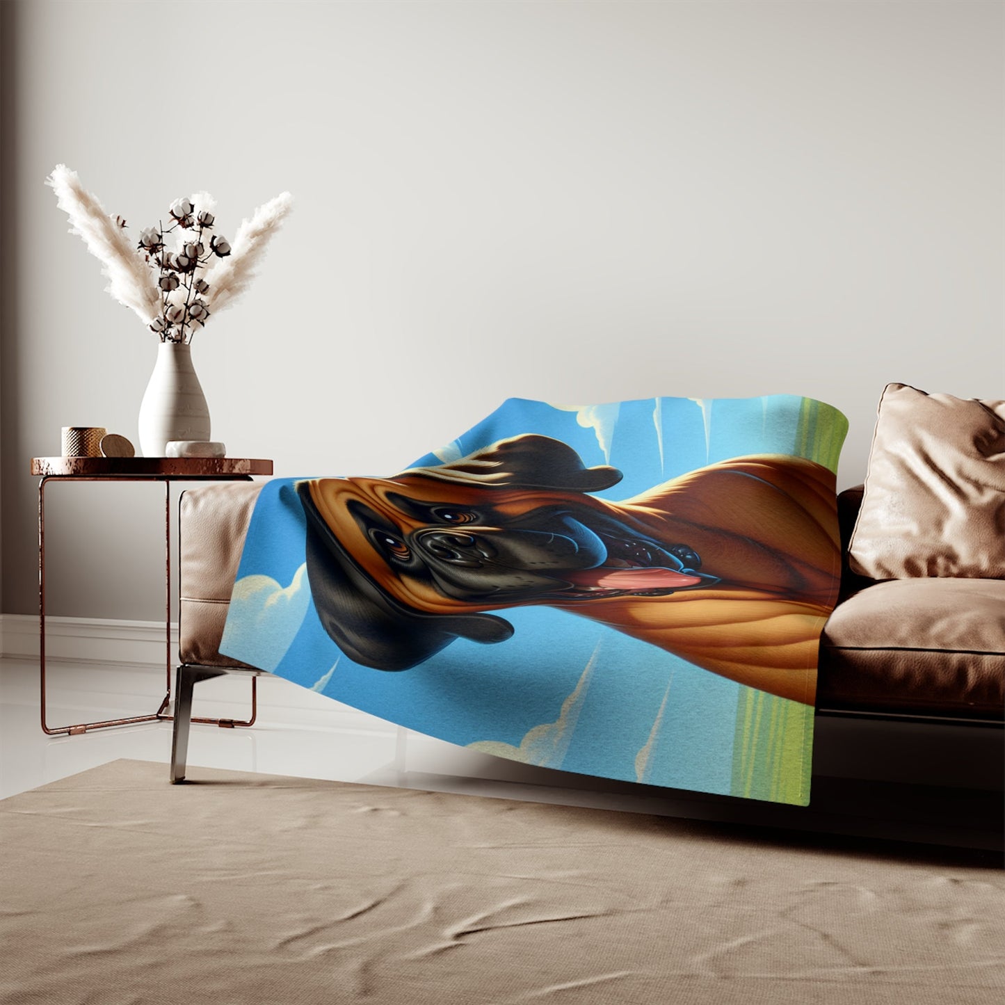 Sweatshirt Blanket – Plush Fleece Throw, 2 Size Options
