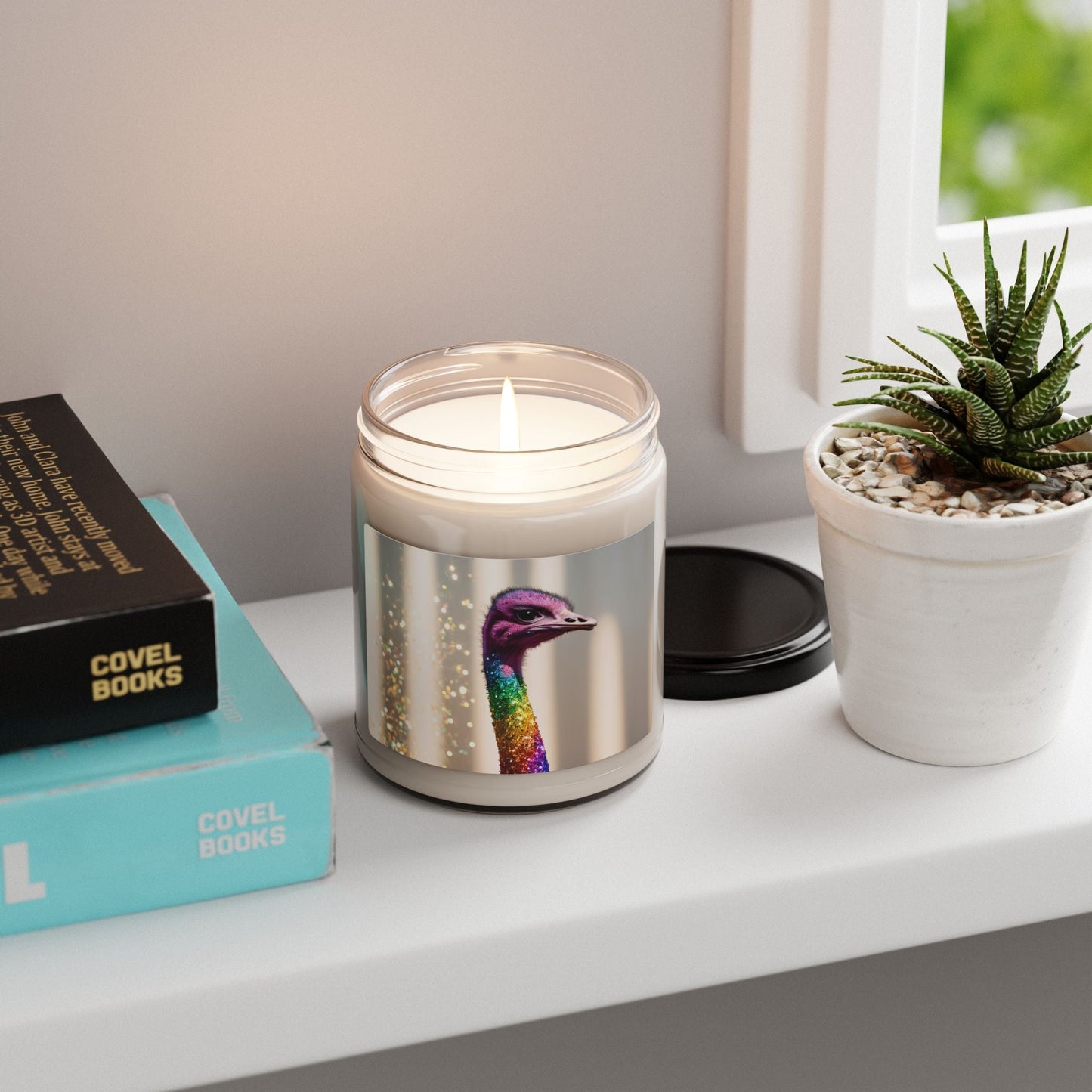 Bougie en cire de soja – Bougie parfumée en jarre