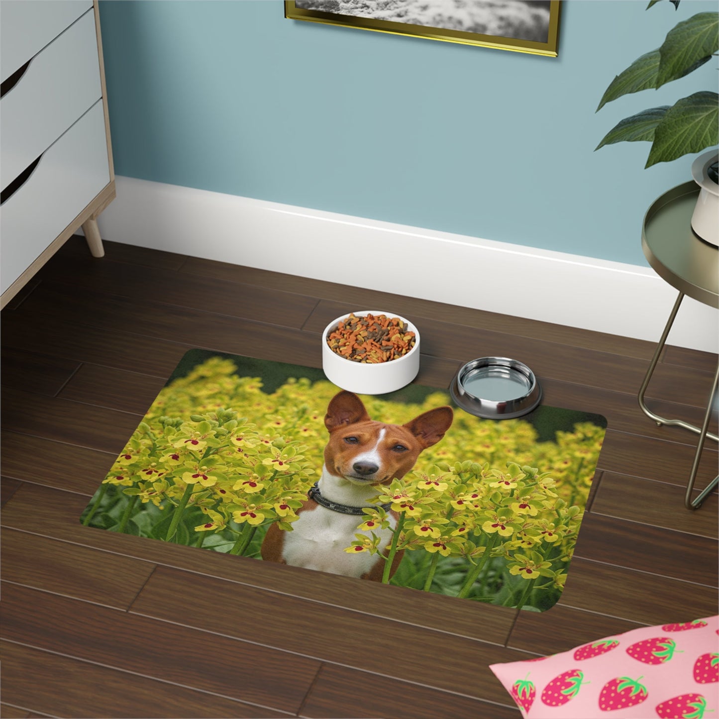 Non-Slip Pet Food Mat – Waterproof Feeding Mat for Dogs