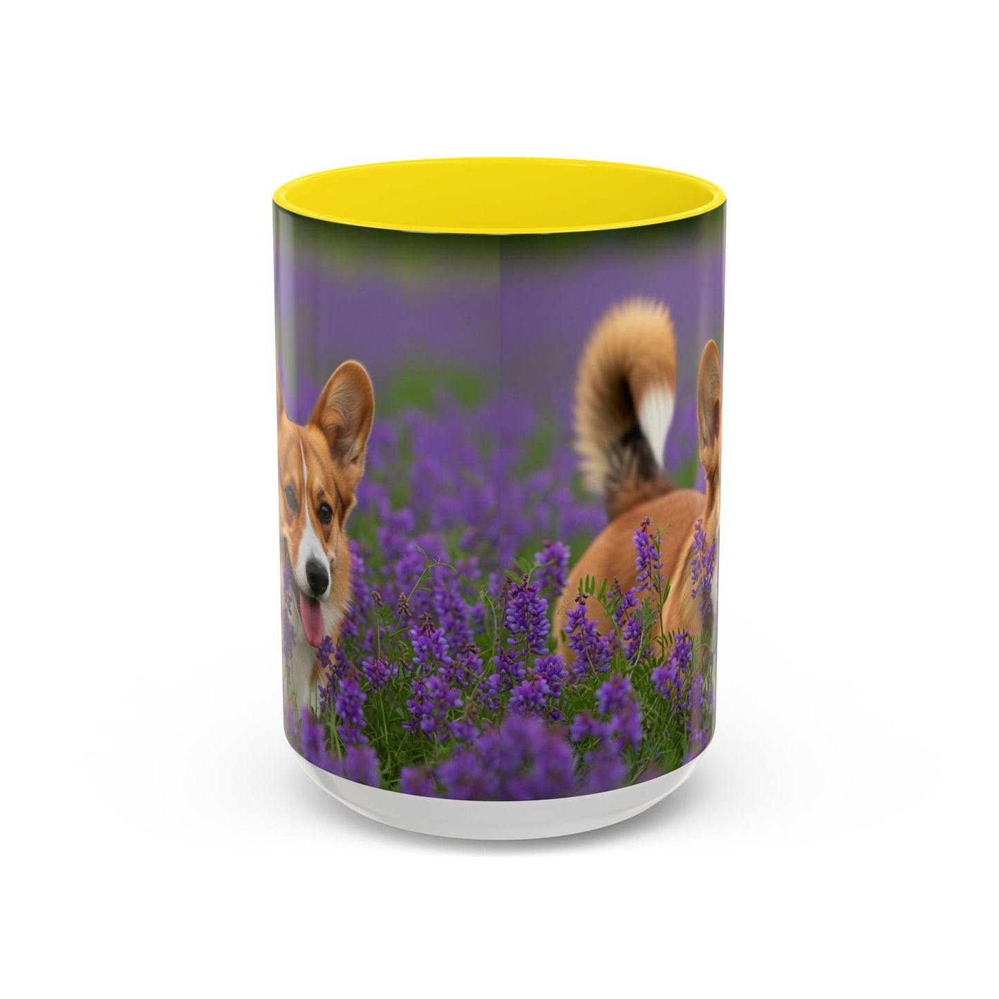 Keramiktasse mit Hunderassen-Motiv – 11 oz & 15 oz