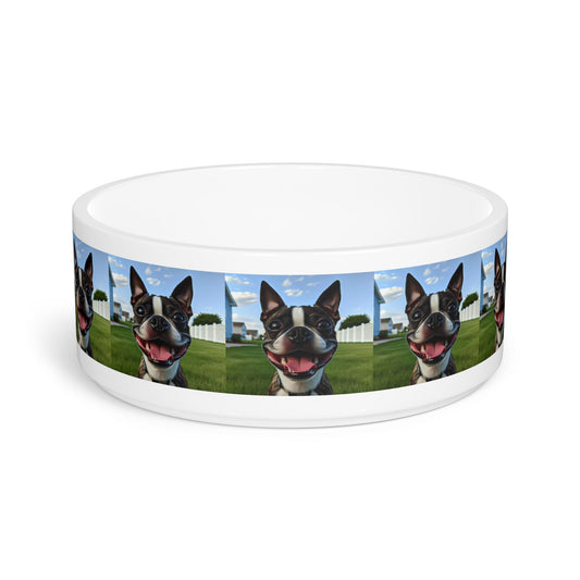 Ceramic Pet Bowl – 16 oz Dog Feeding Bowl