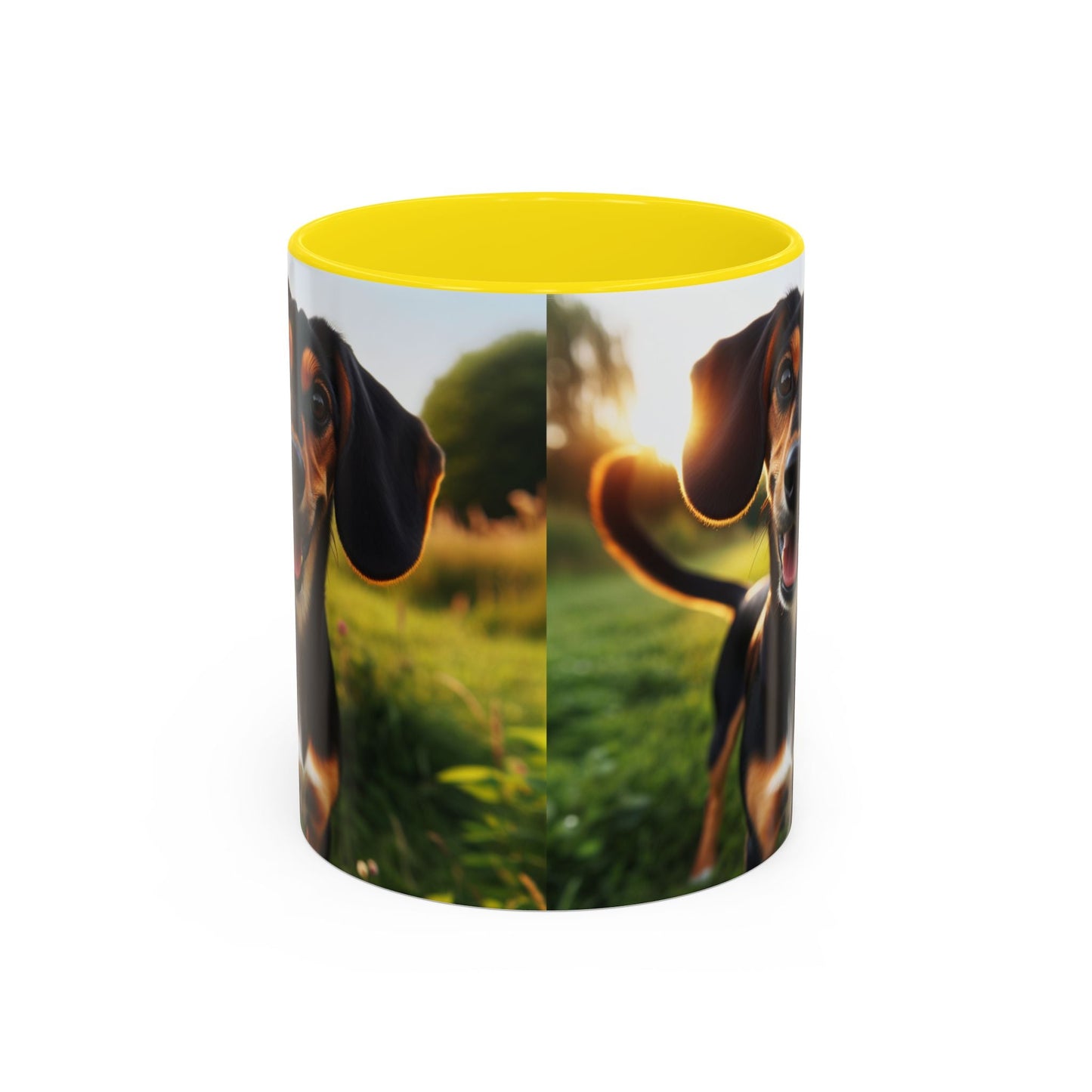 Keramiktasse mit Hunderassen-Motiv – 11 oz & 15 oz