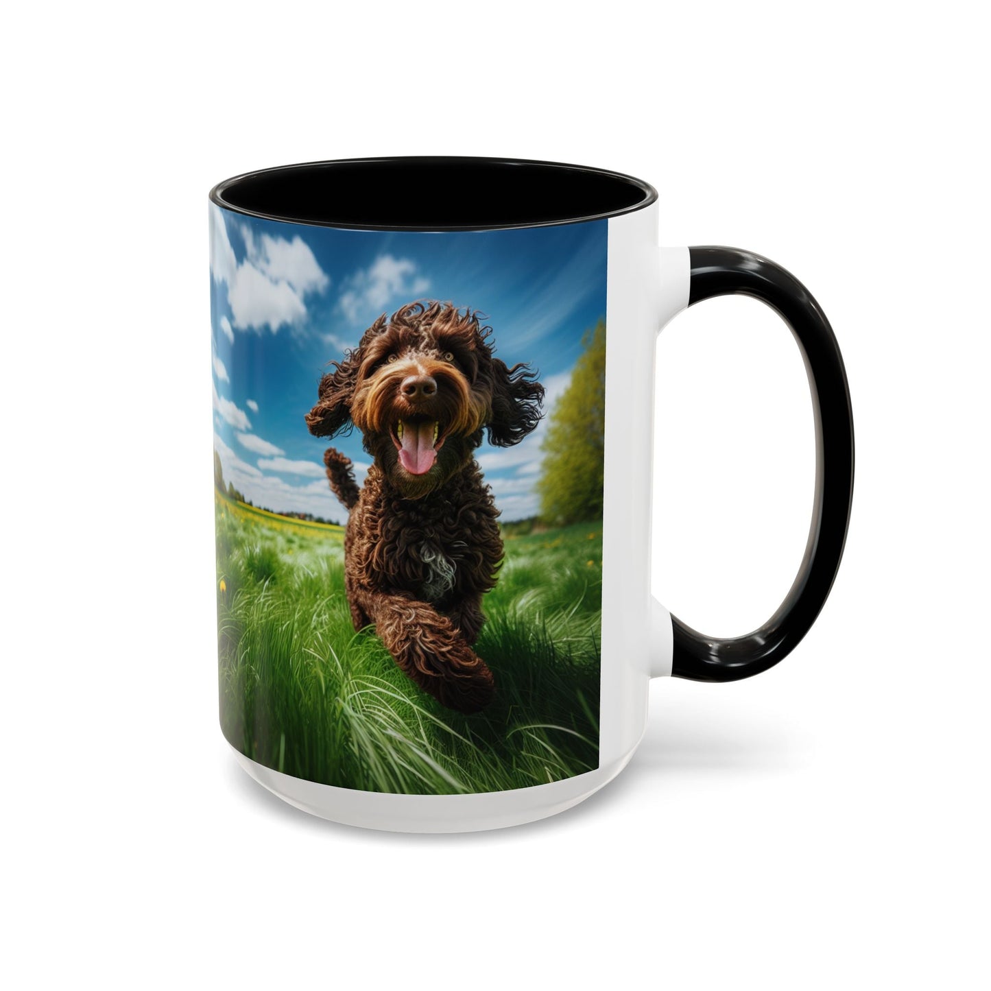 Keramiktasse mit Hunderassen-Motiv – 11 oz & 15 oz