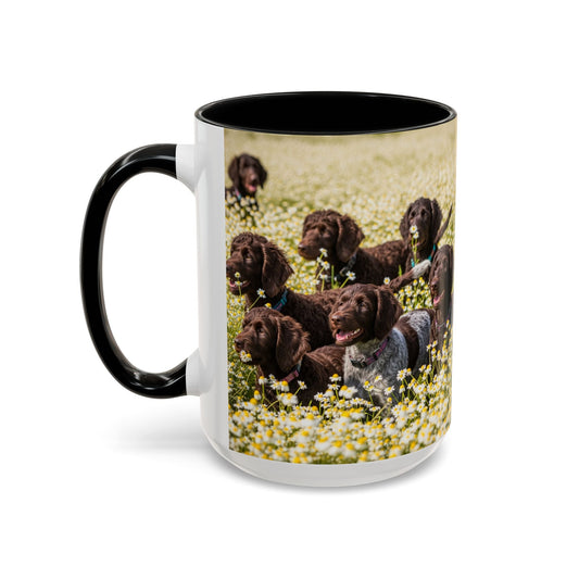 Keramiktasse mit Hunderassen-Motiv – 11 oz & 15 oz