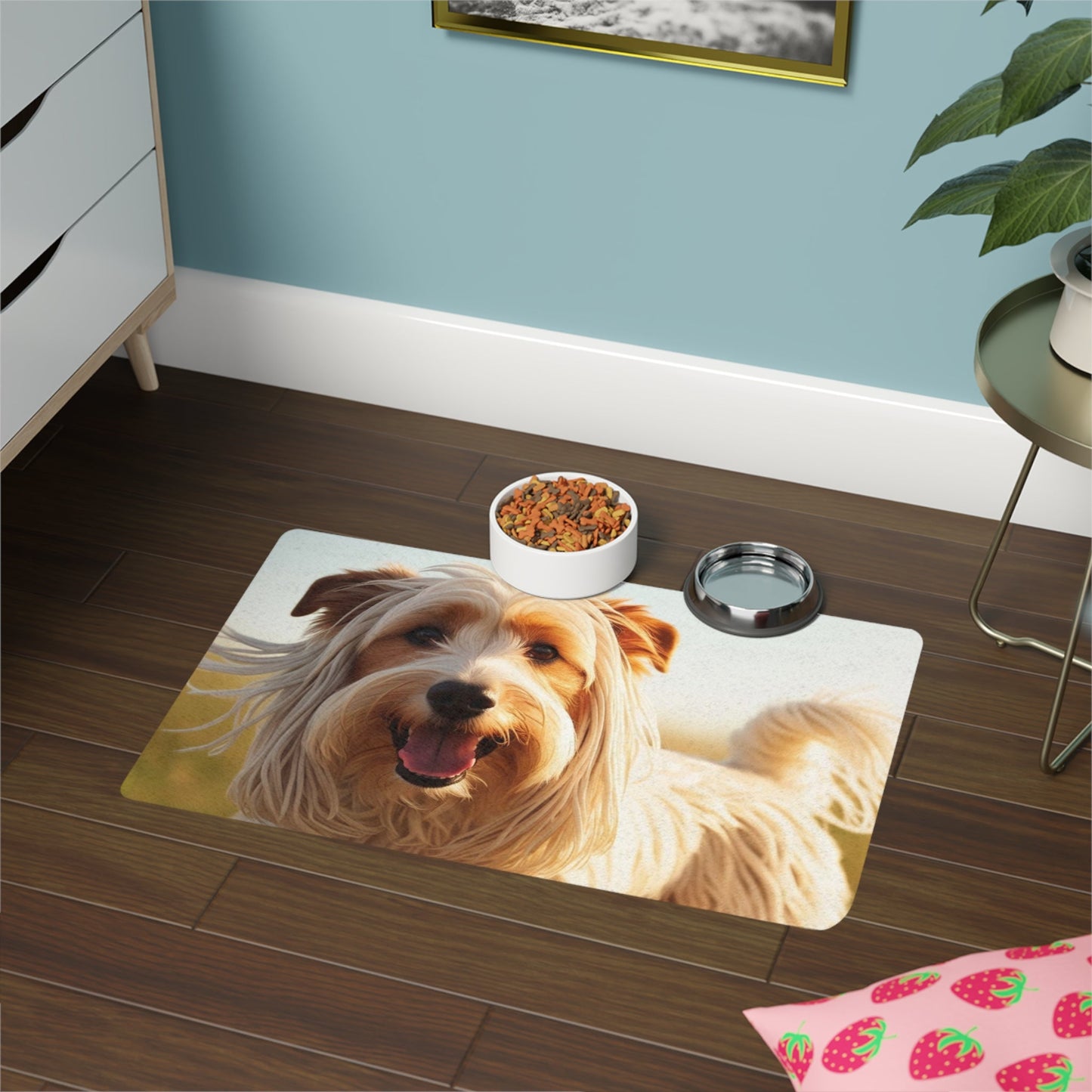 Non-Slip Pet Food Mat – Waterproof Feeding Mat for Dogs