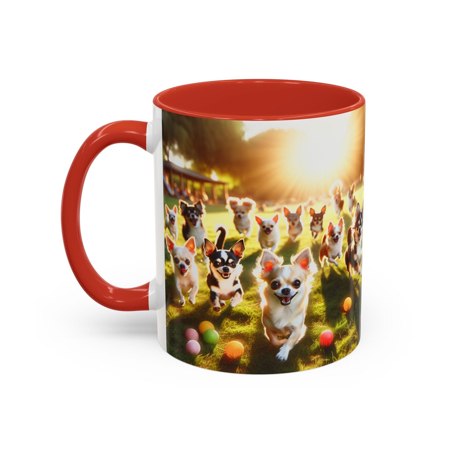 Keramiktasse mit Hunderassen-Motiv – 11 oz & 15 oz
