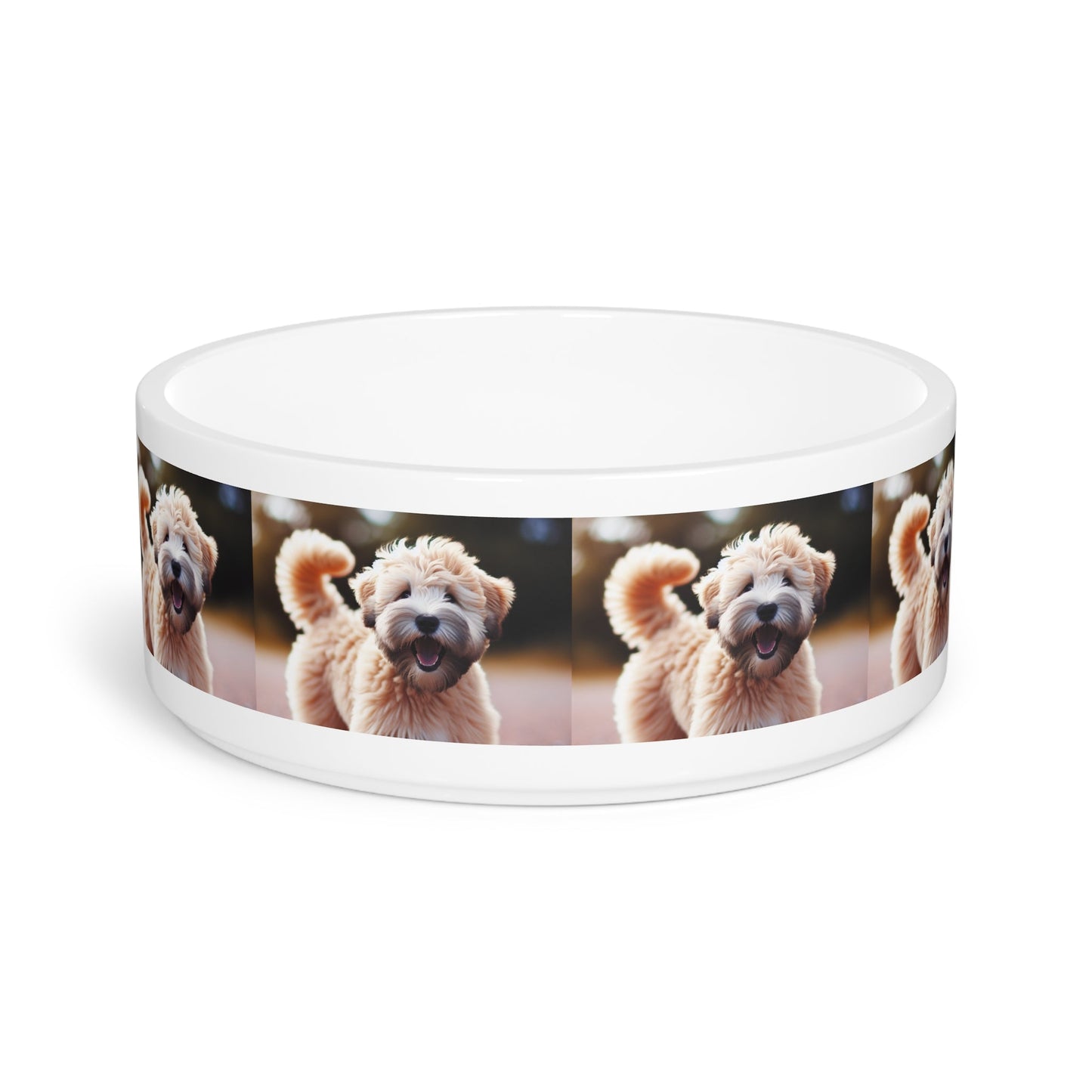 Ceramic Pet Bowl – 16 oz Dog Feeding Bowl