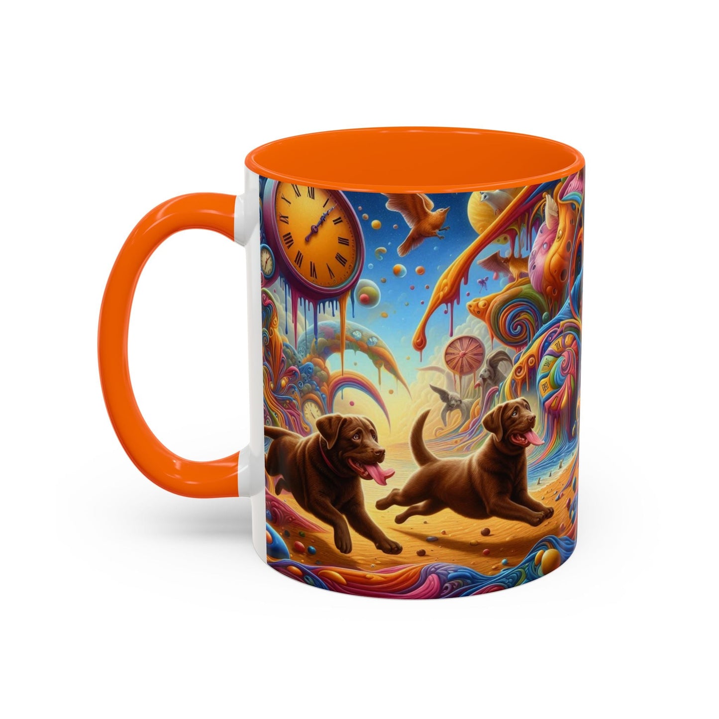 Keramiktasse mit Hunderassen-Motiv – 11 oz & 15 oz