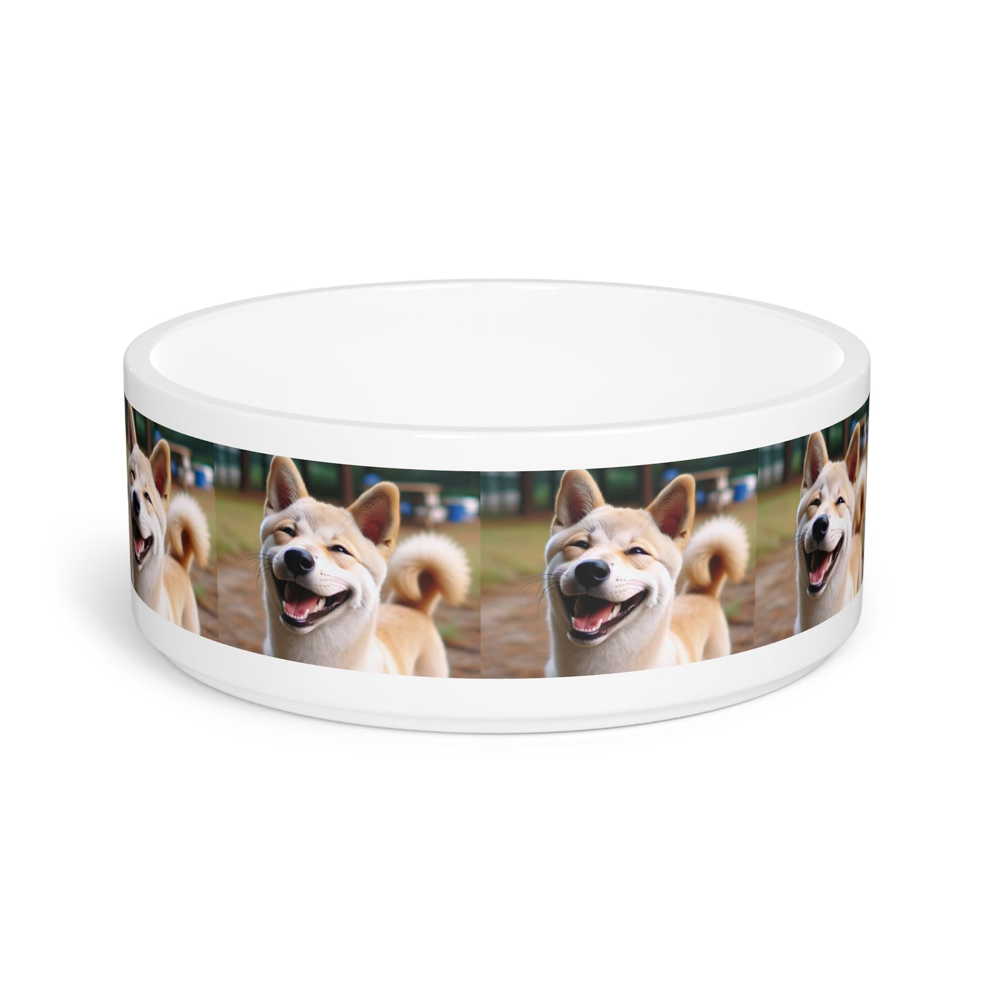 Ceramic Pet Bowl – 16 oz Dog Feeding Bowl