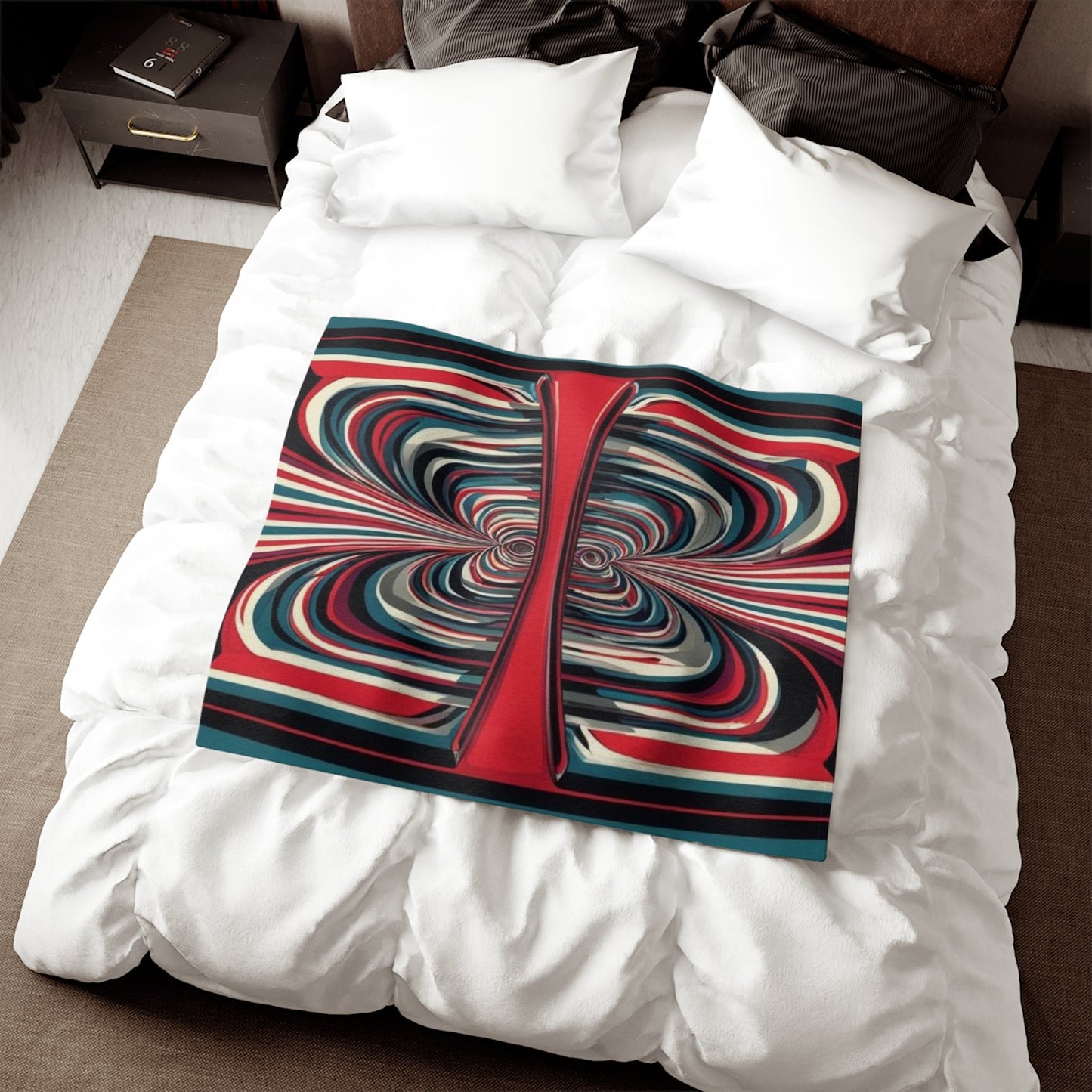 Sweatshirt Blanket – Plush Fleece Throw, 2 Size Options
